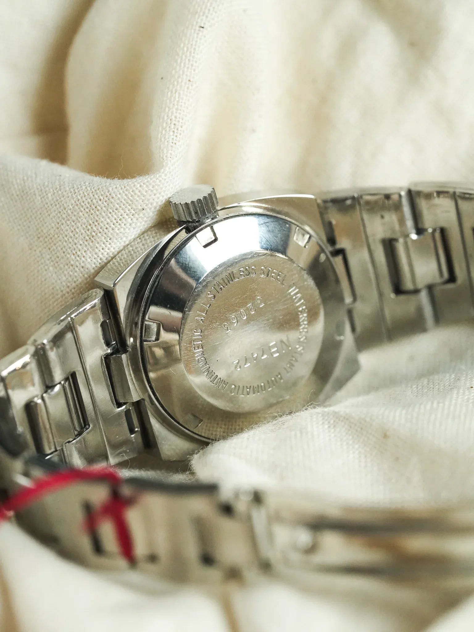 Lanco - Mini Tonneau Acier Bleu Automatique - NOS - 1980s - Atelier Victor