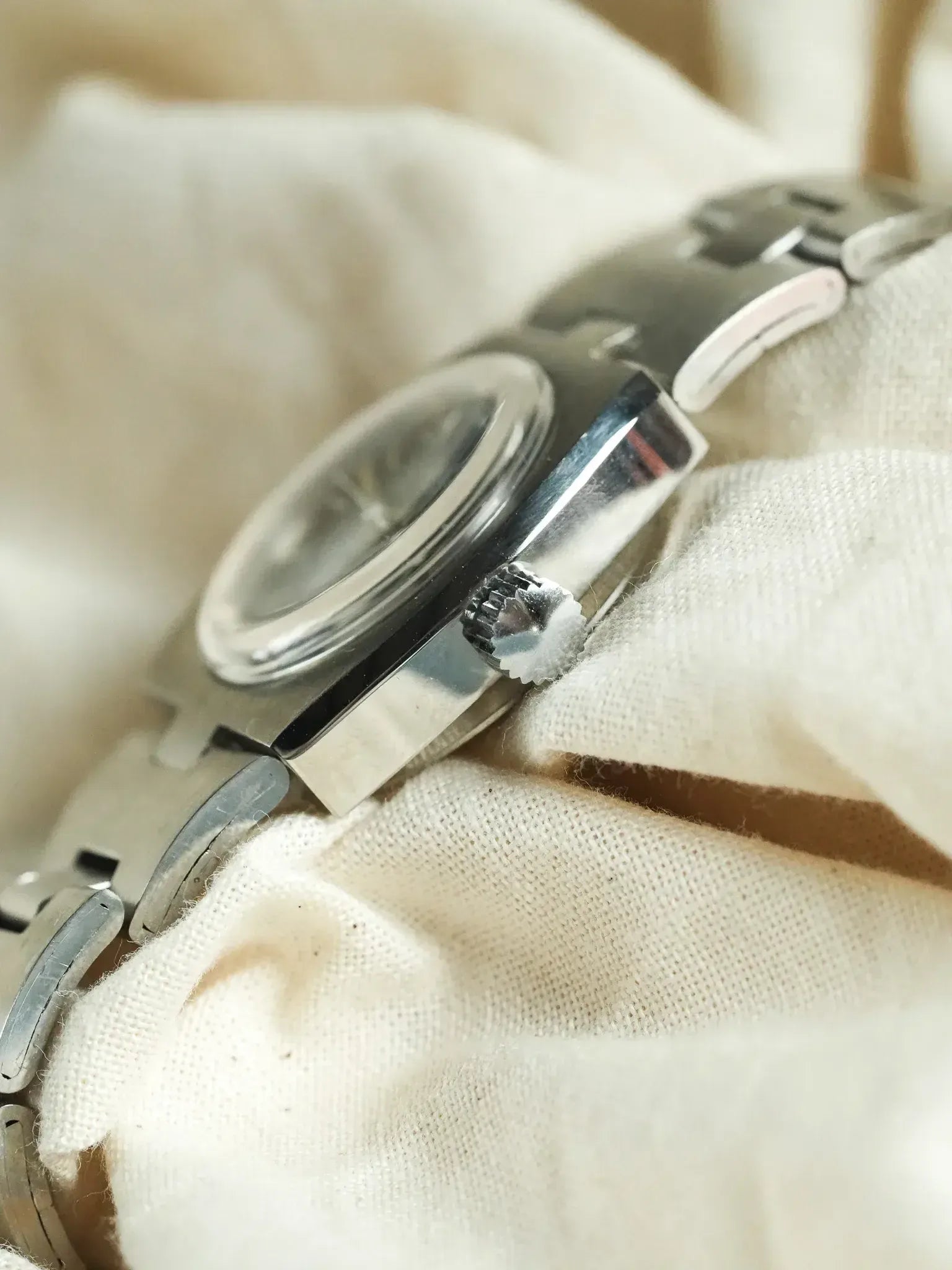 Lanco - Mini Tonneau Acier Bleu Automatique - NOS - 1980s - Atelier Victor