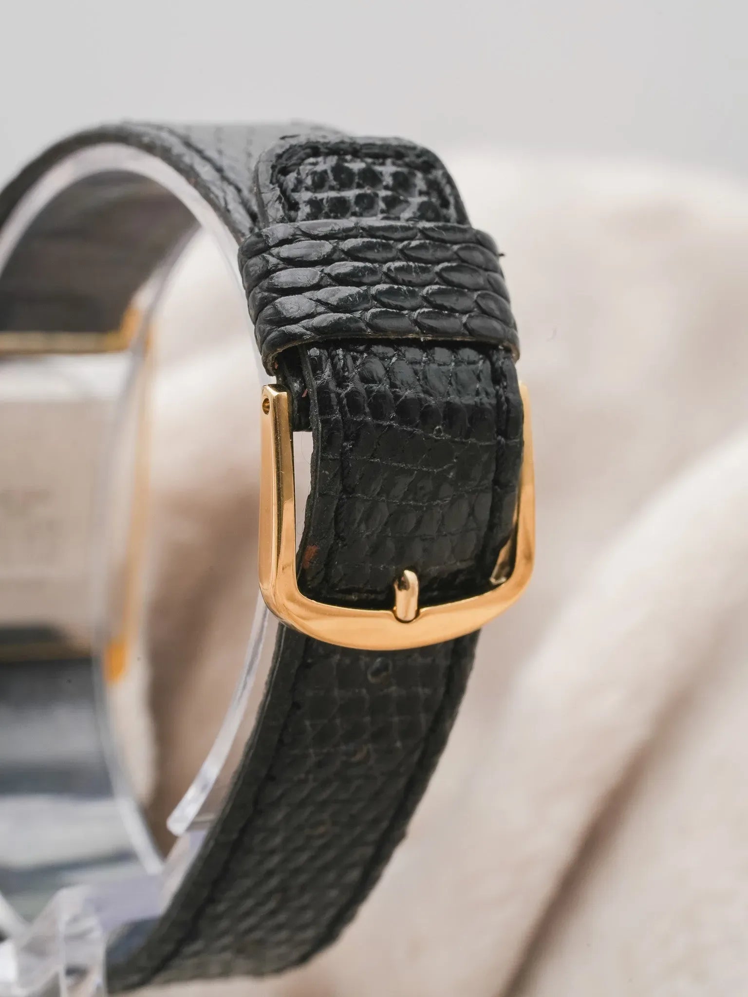 Levir Watch - Tank Plaqué or double épaisseur - 1980s - Atelier Victor