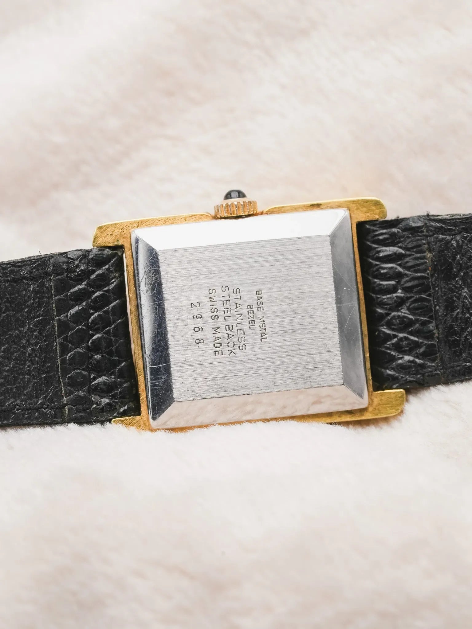 Levir Watch - Tank Plaqué or double épaisseur - 1980s - Atelier Victor