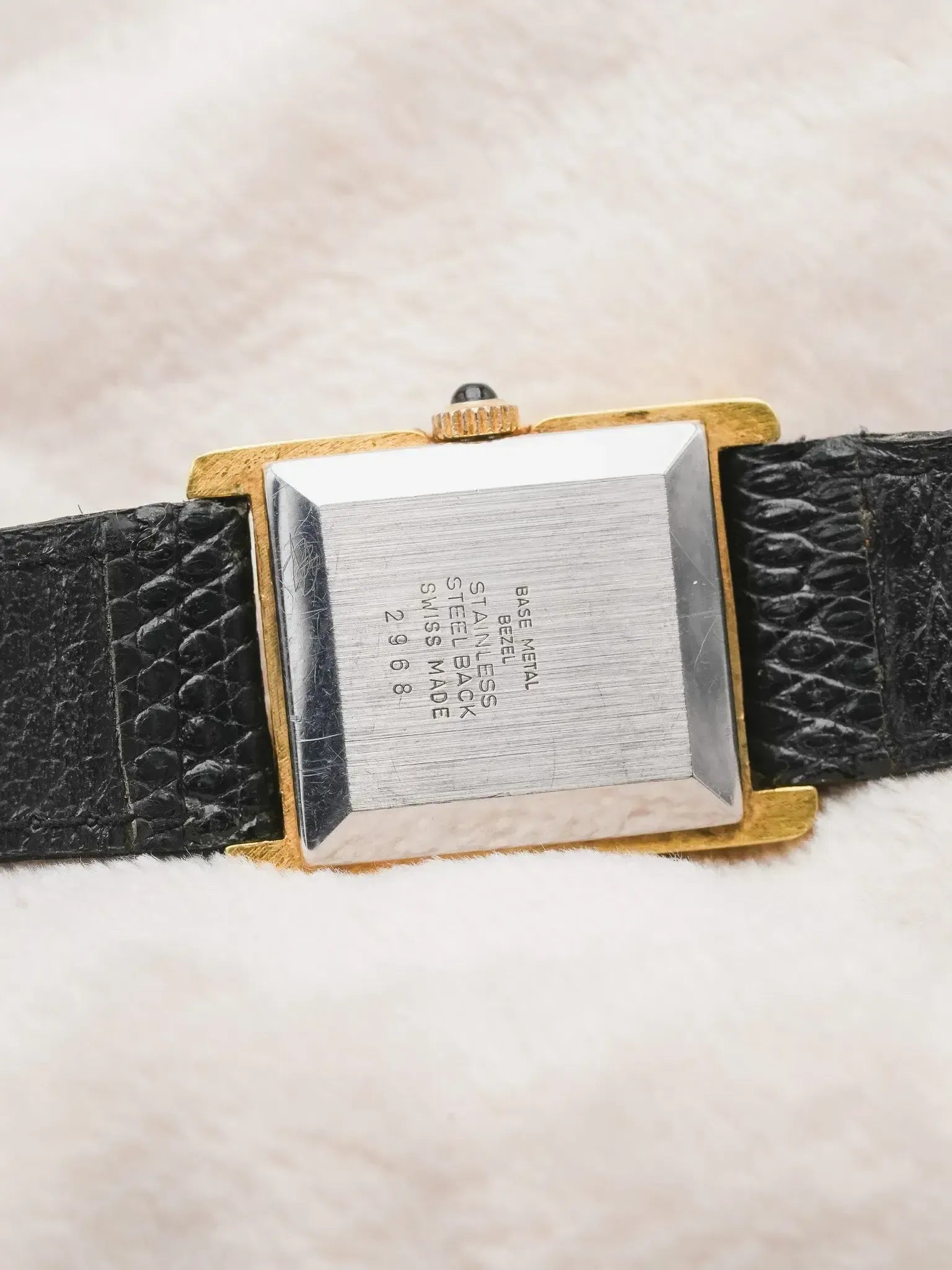 Levir Watch - Tank Plaqué or double épaisseur - 1980s - Atelier Victor
