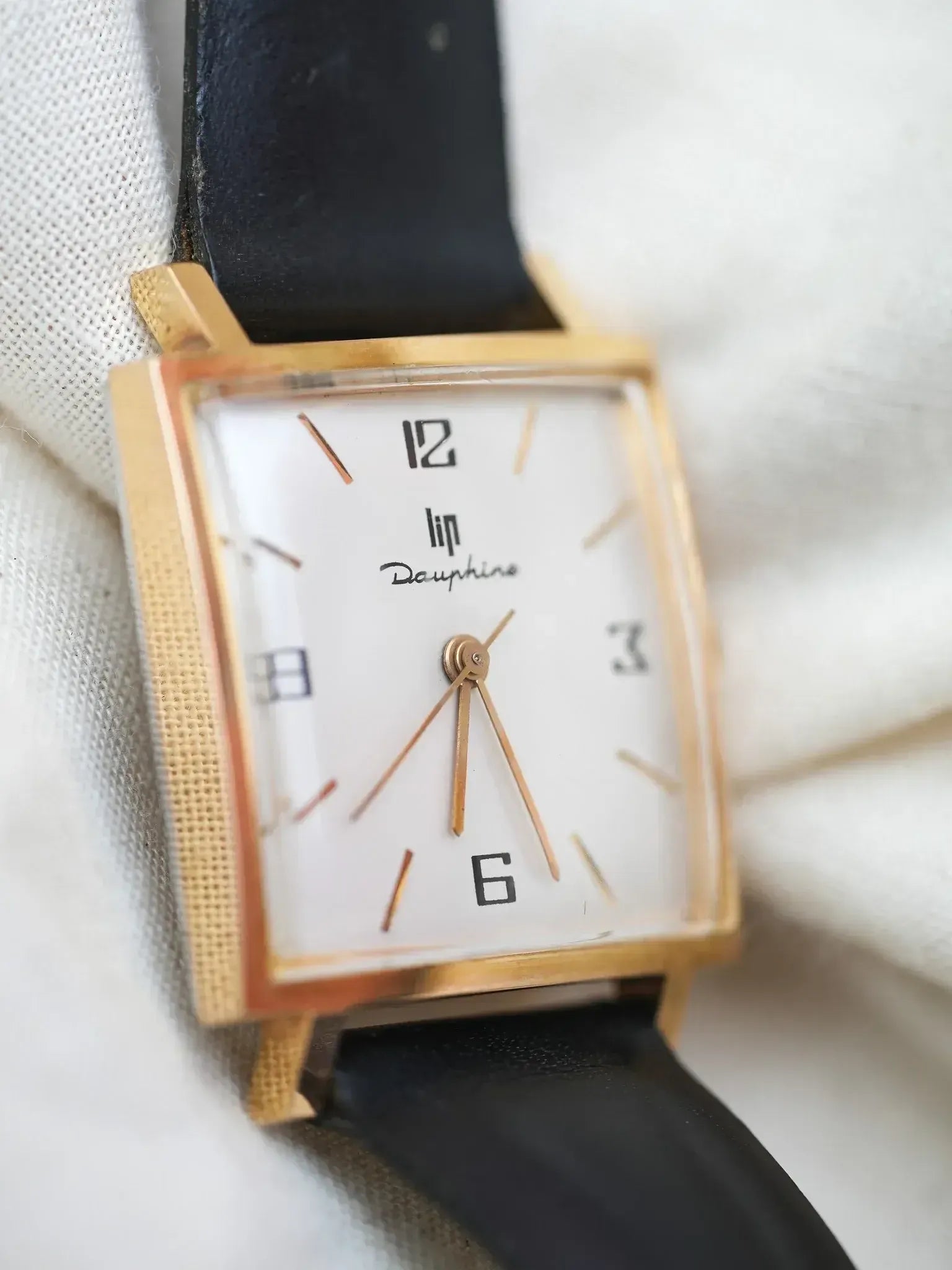 Lip - Dauphine Carré 3-6-9-12 plaqué or - 1970s - Atelier Victor