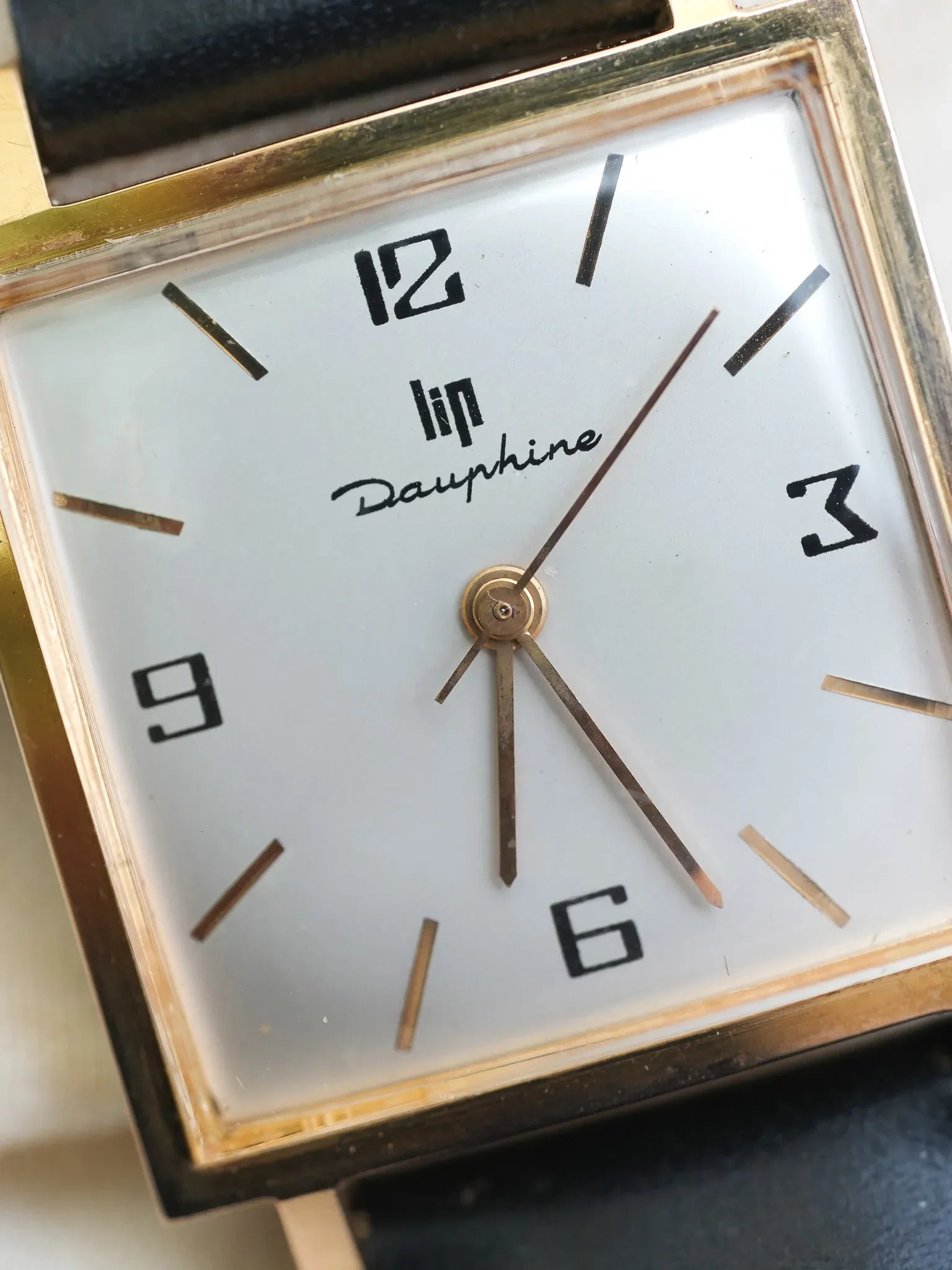 Lip - Dauphine Carré 3-6-9-12 plaqué or - 1970s - Atelier Victor - Vintage Shop