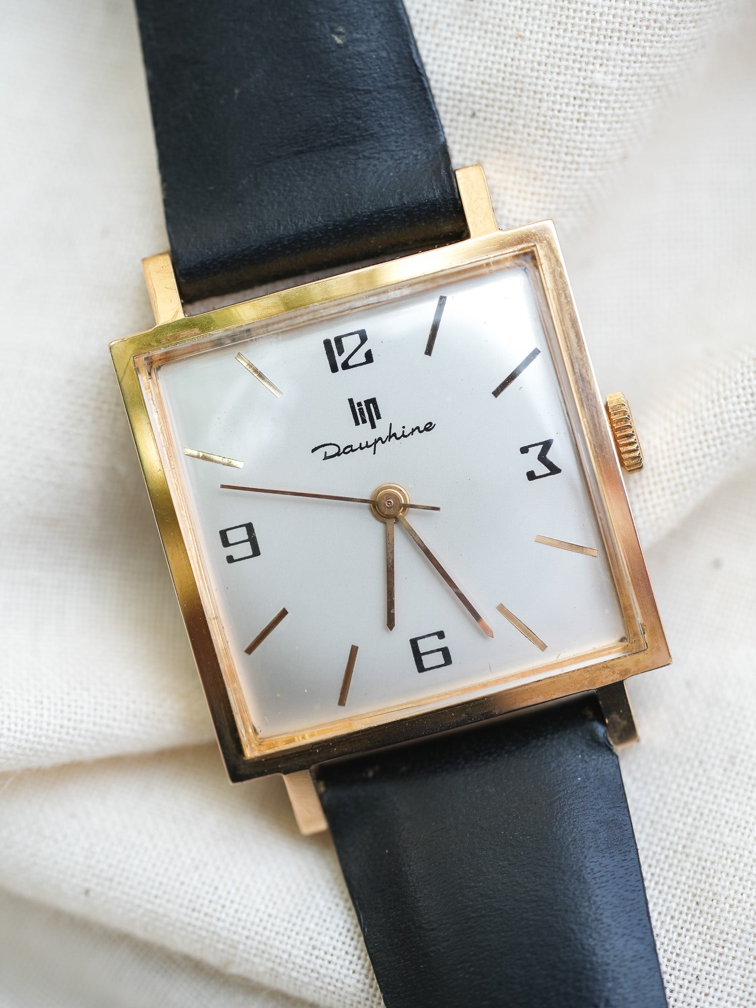 Lip - Dauphine Carré 3-6-9-12 plaqué or - 1970s - Atelier Victor - Vintage Shop