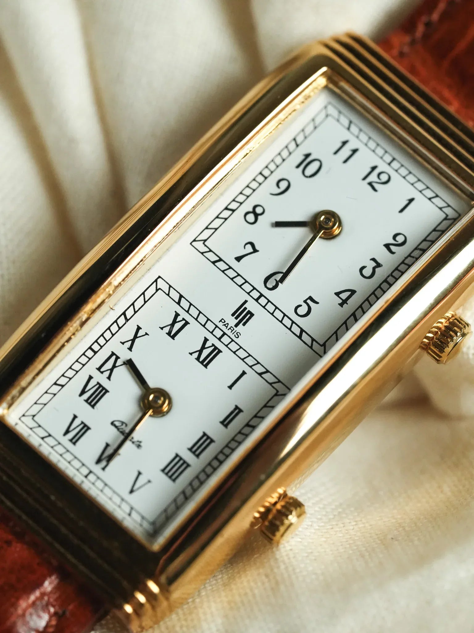 Lip - Double Fuseaux Horaires avec deux mouvements - Boite & Papier - 1990s - Atelier Victor