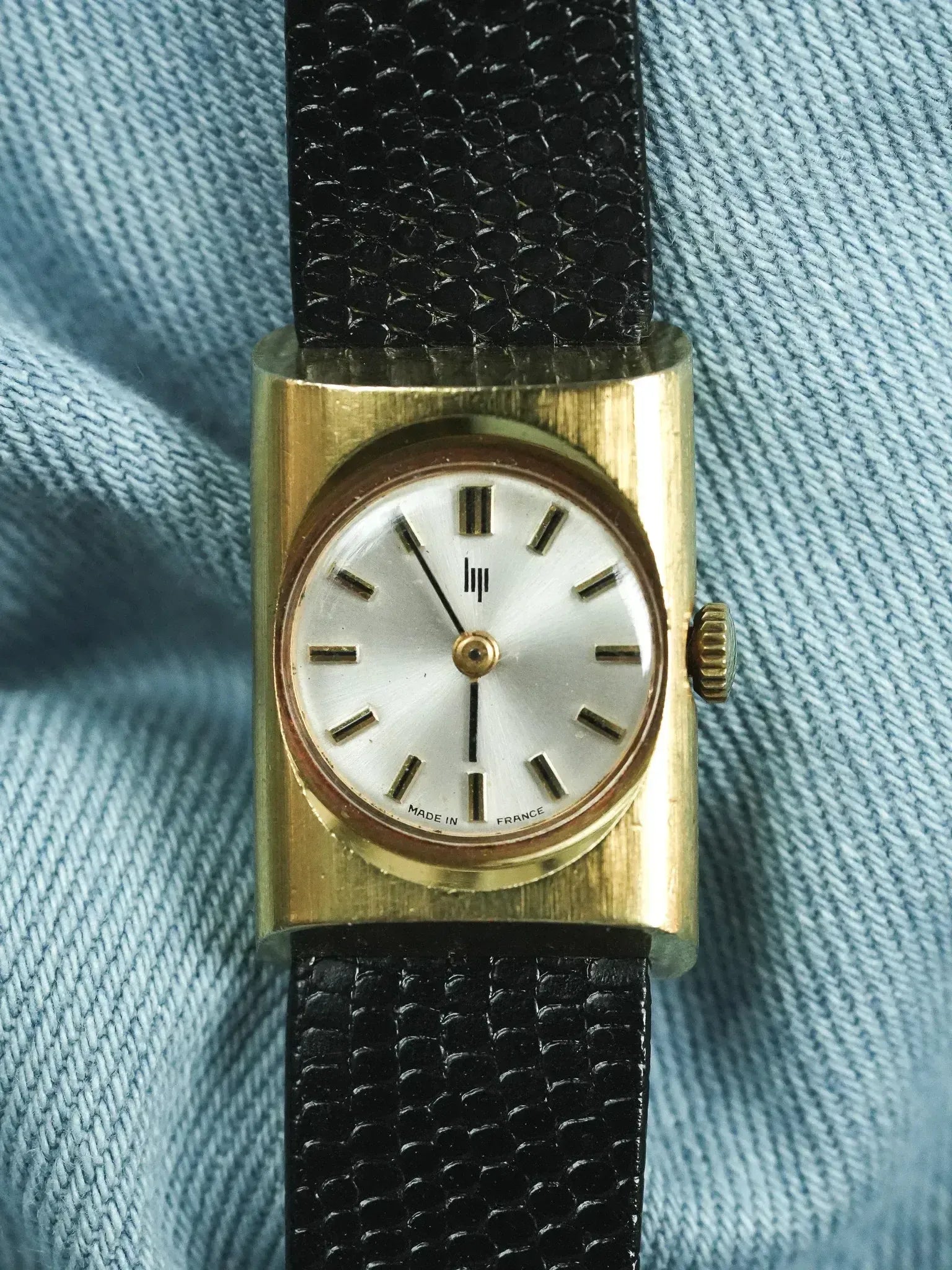 Lip - Petite Tank Disco Plaqué or - 1970s - Atelier Victor