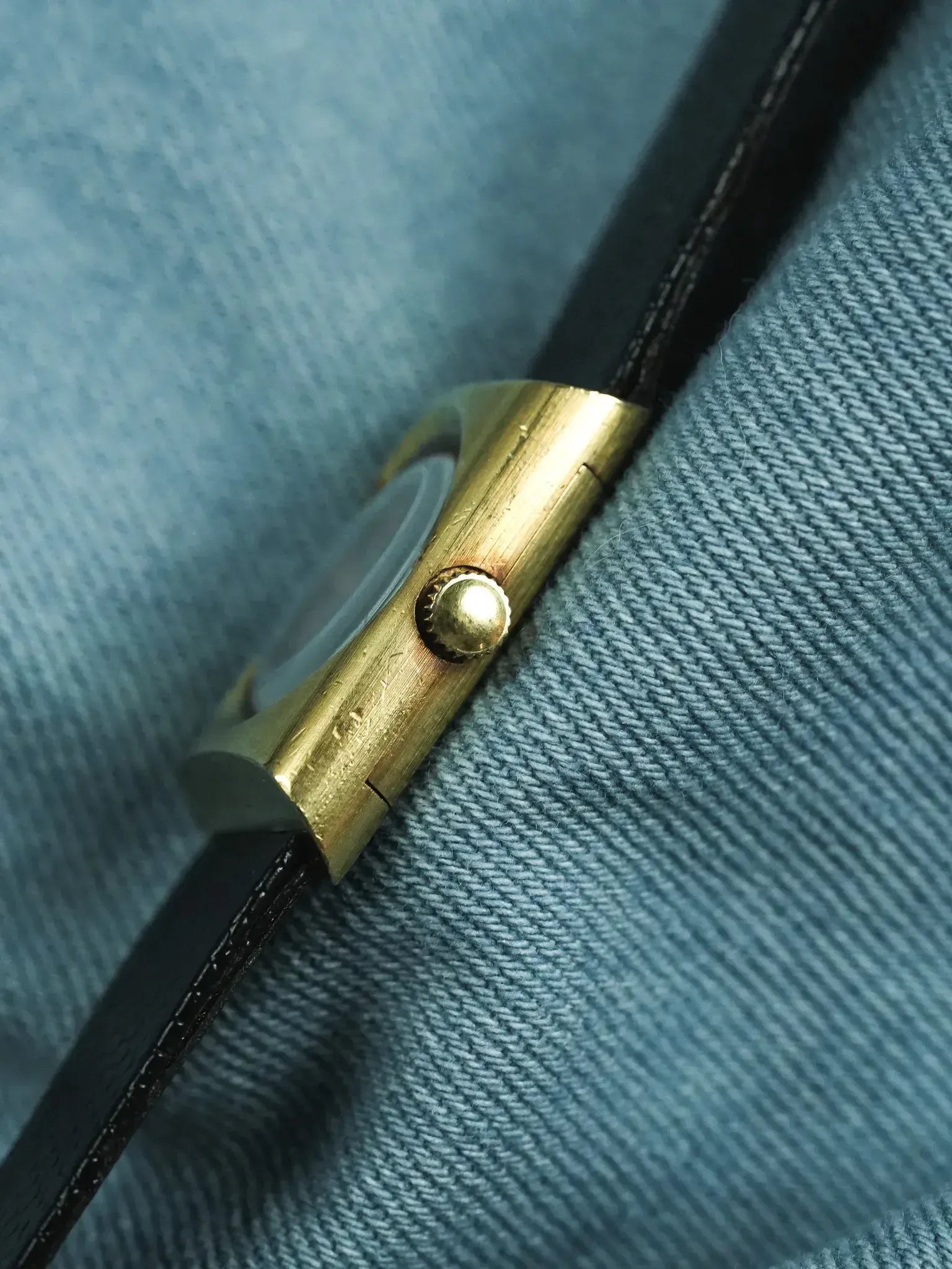 Lip - Petite Tank Disco Plaqué or - 1970s - Atelier Victor