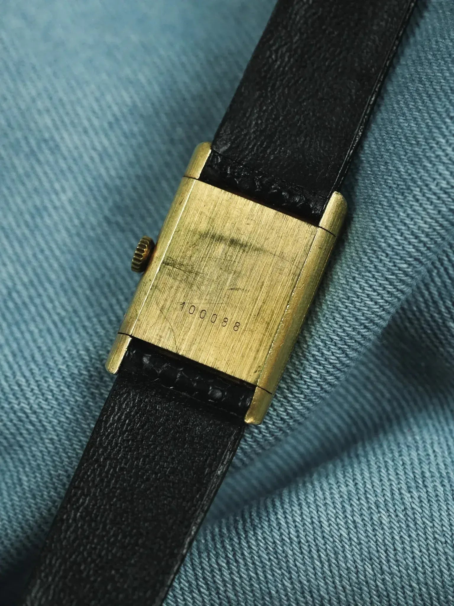 Lip - Petite Tank Disco Plaqué or - 1970s - Atelier Victor