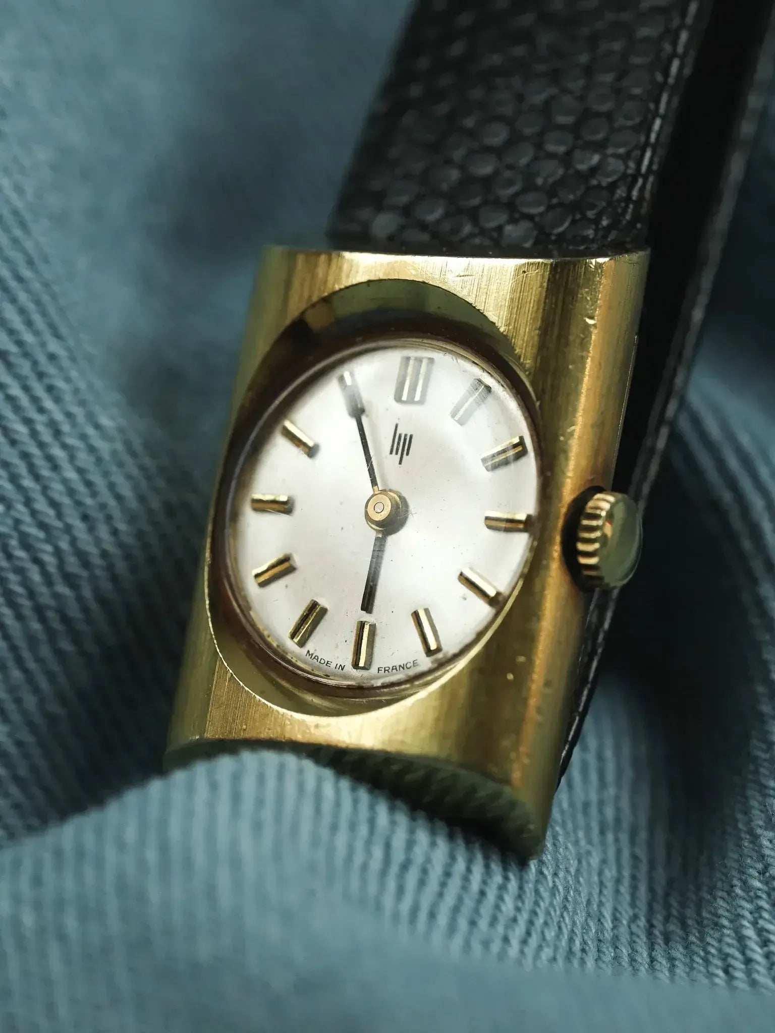 Lip - Petite Tank Disco Plaqué or - 1970s - Atelier Victor