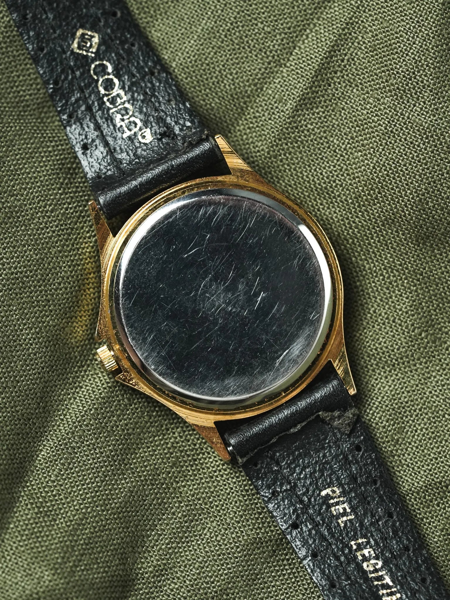 Lip - Rond Or Cadran blanc chiffres - 1990s - Atelier Victor