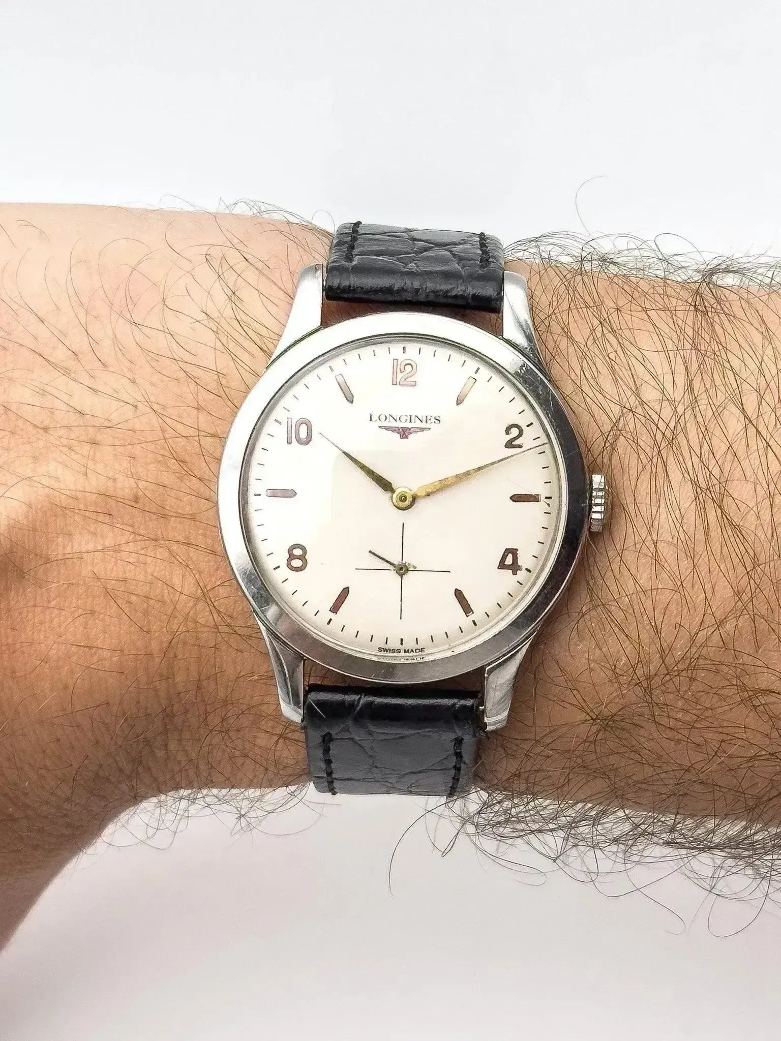 Longines - Acier Calatrava Jumbo Petite-seconde - 1939 - Atelier Victor