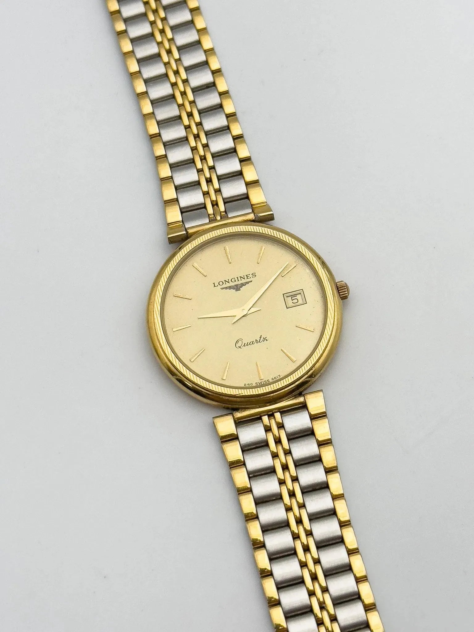 Longines - Acier Or Ultra Fine - 1990s - Atelier Victor Paris - Vintage Watch Shop Dubai