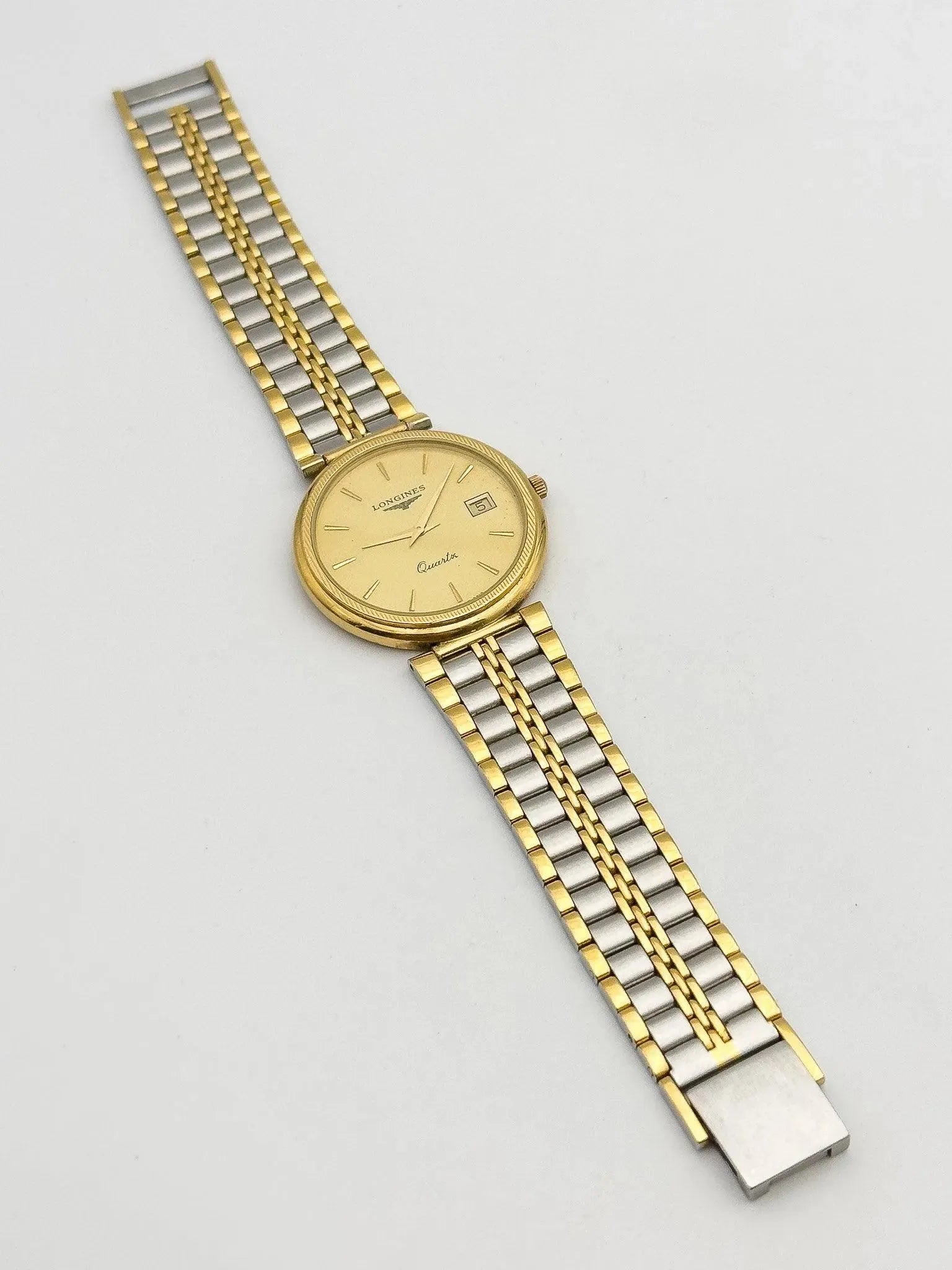 Longines - Acier Or Ultra Fine - 1990s - Atelier Victor - Vintage Shop
