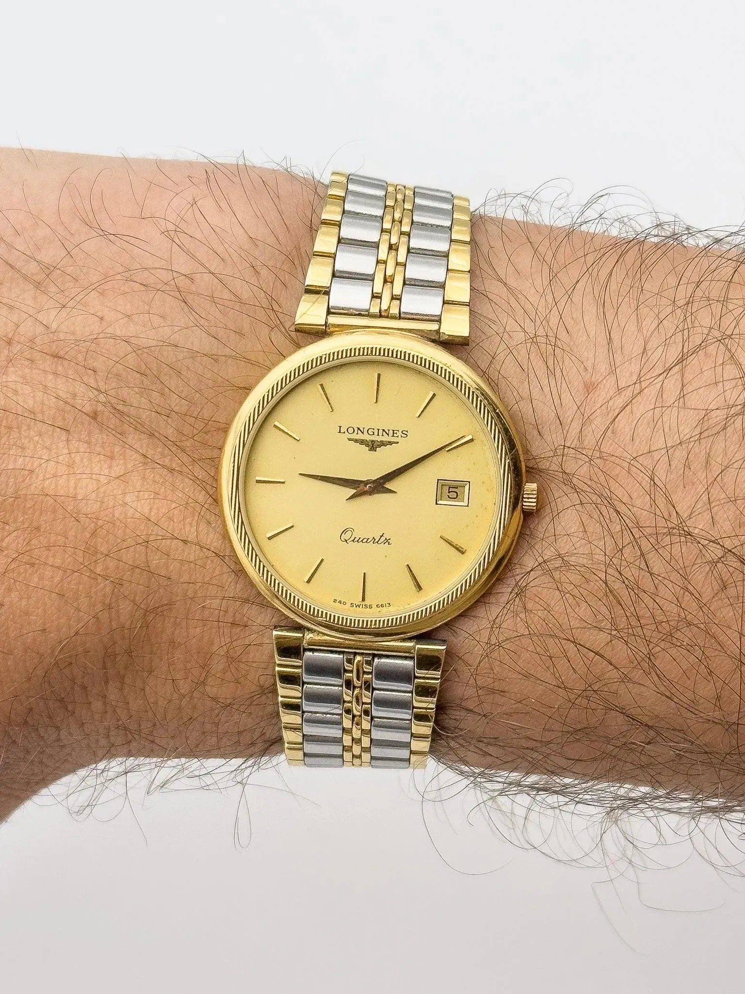 Longines - Acier Or Ultra Fine - 1990s - Atelier Victor - Vintage Shop
