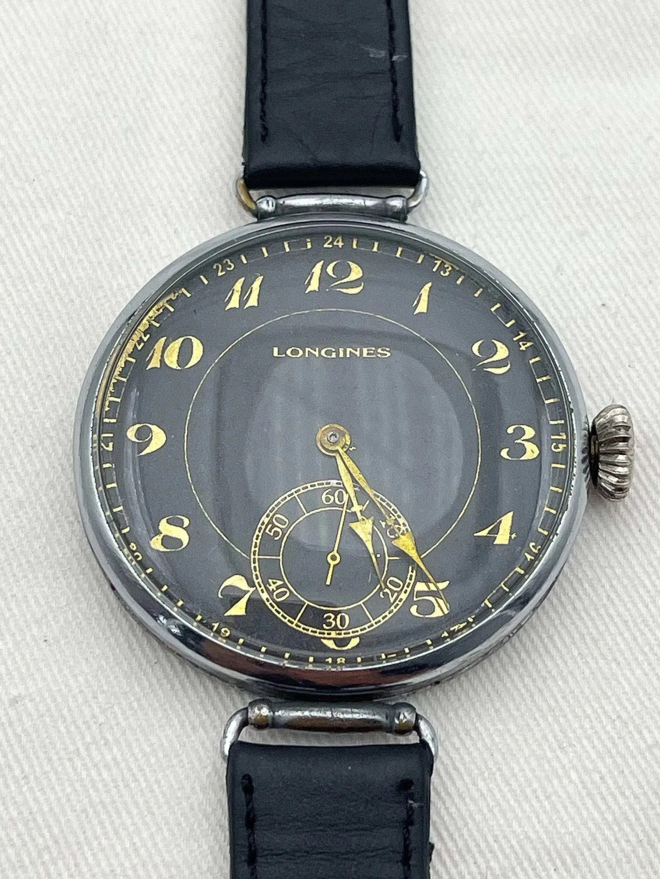 Longines - Ancienne montre de poche sur bracelet - 1929 - Atelier Victor