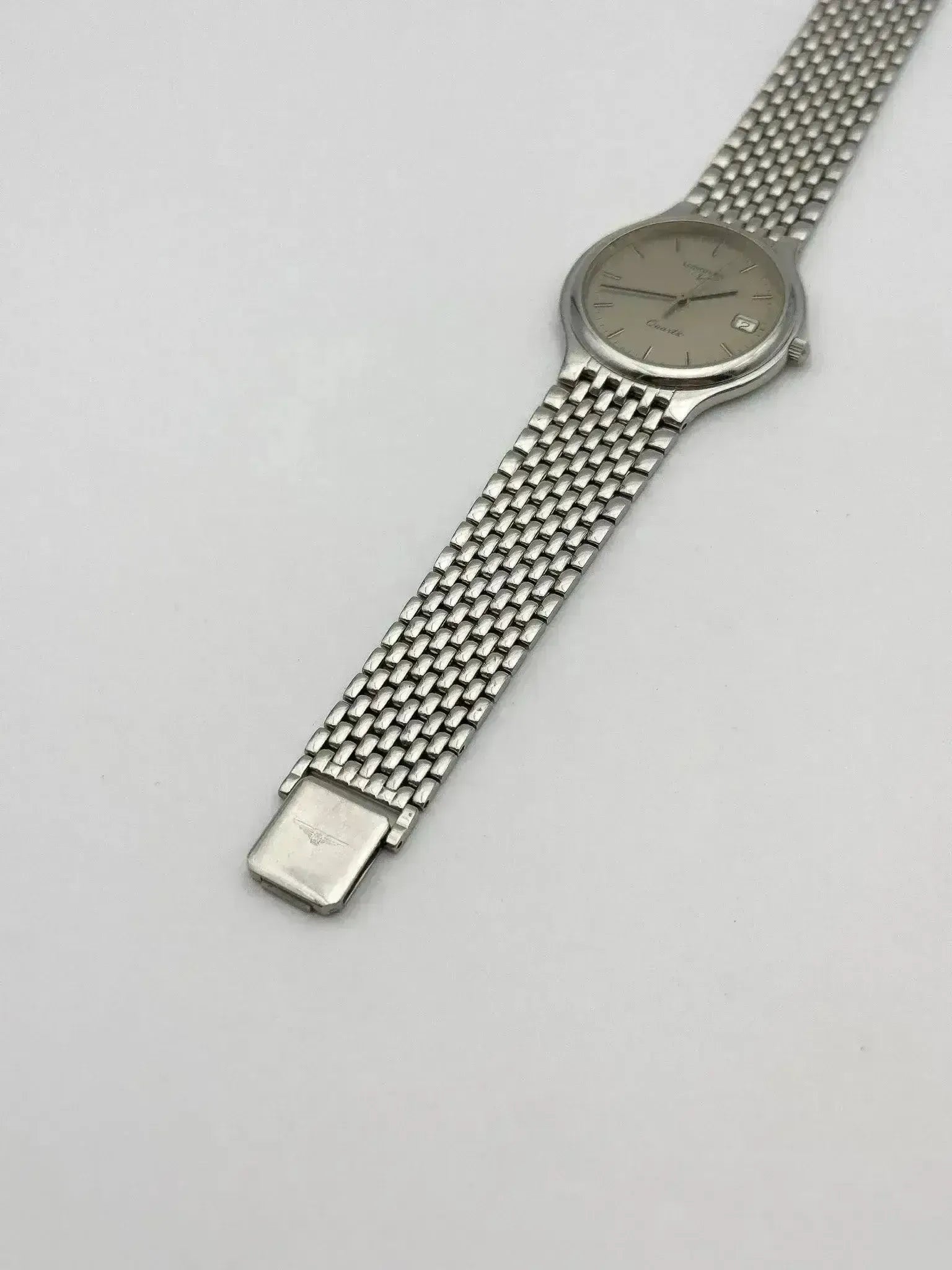 Longines - Beads of Rice Full Steel - 1980s - Atelier Victor
