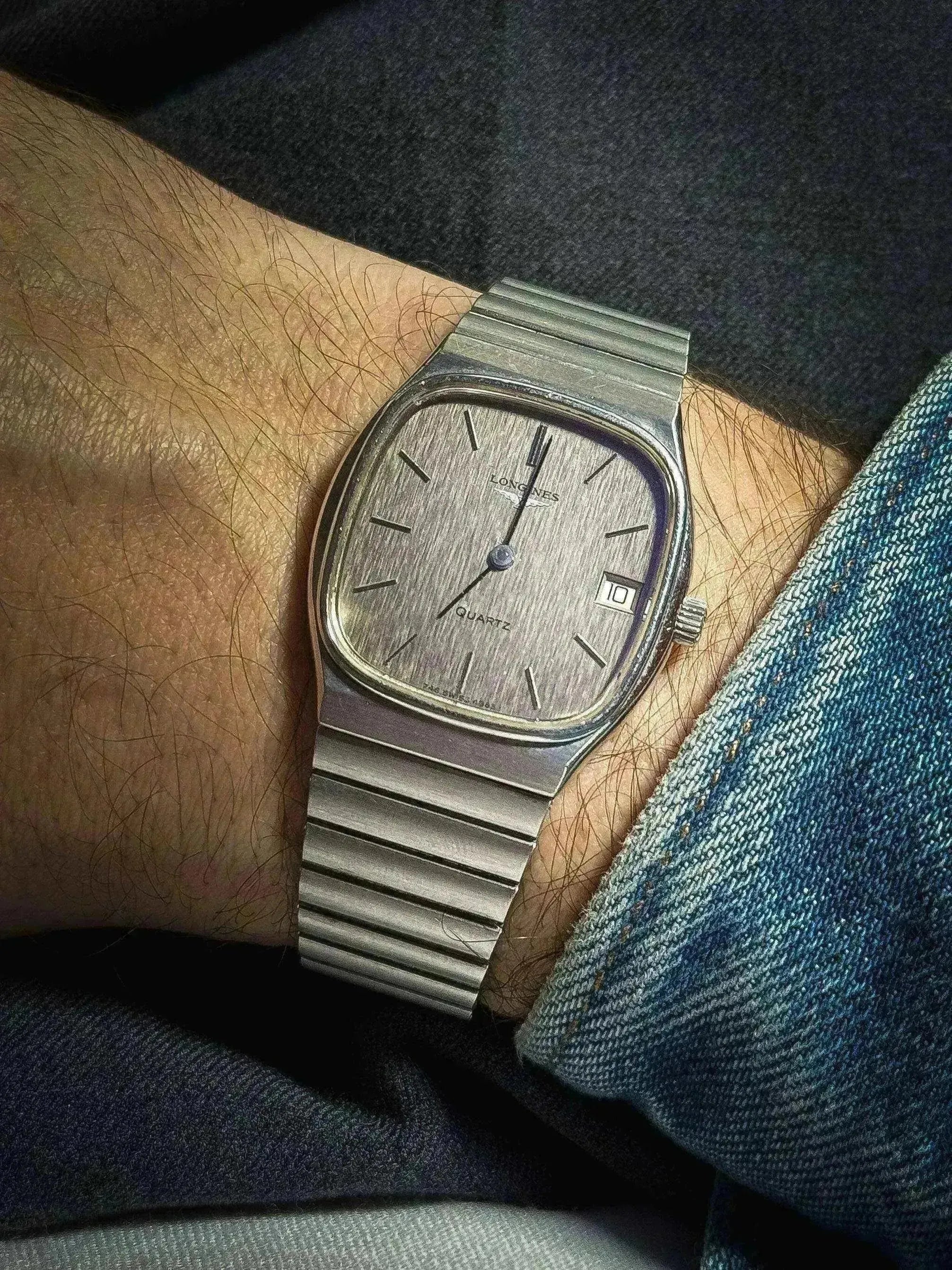 Longines - Bracelet Acier Cadran Lin - 1978 - Atelier Victor