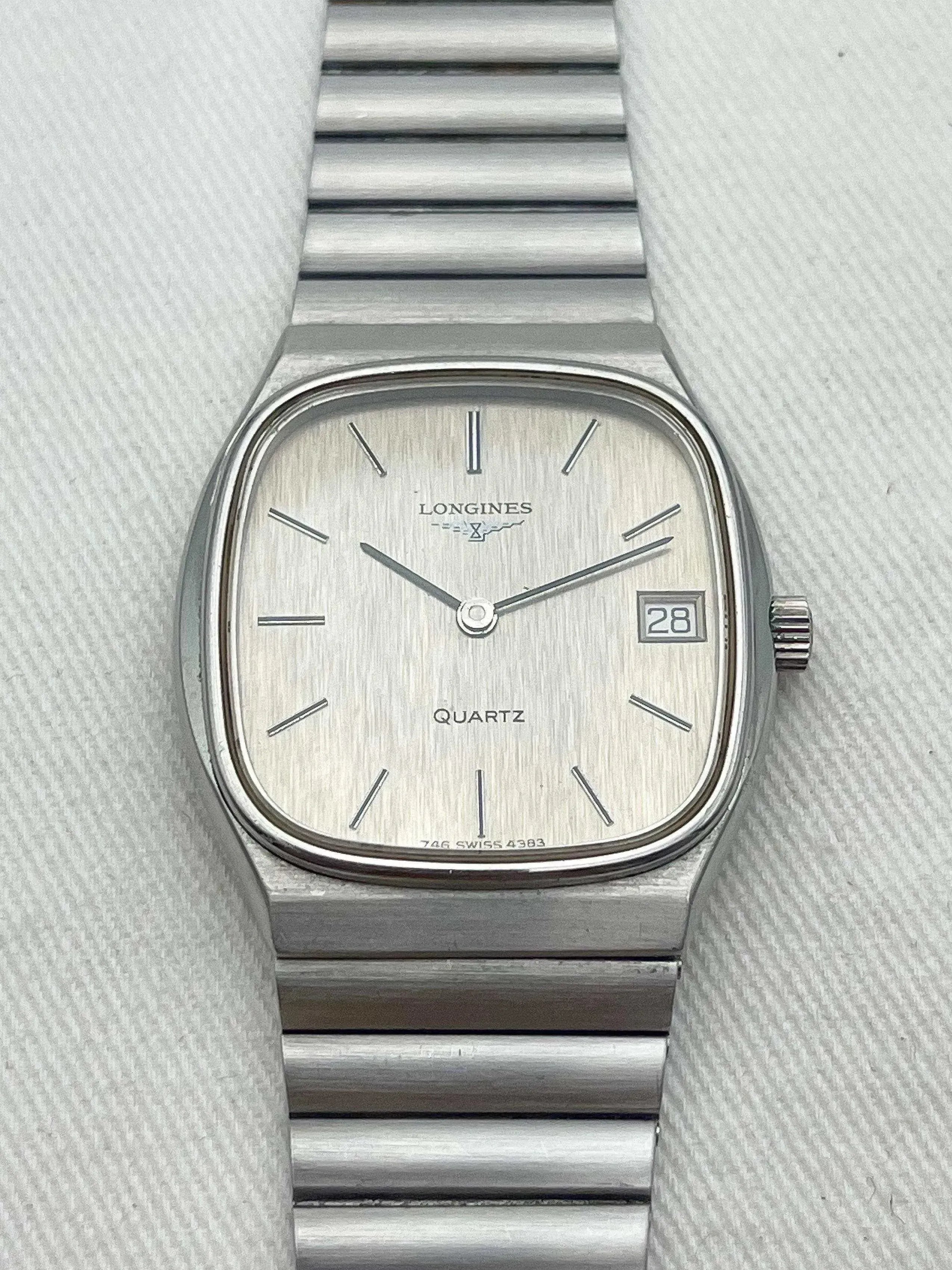 Longines - Bracelet Acier Cadran Lin - 1978 - Atelier Victor