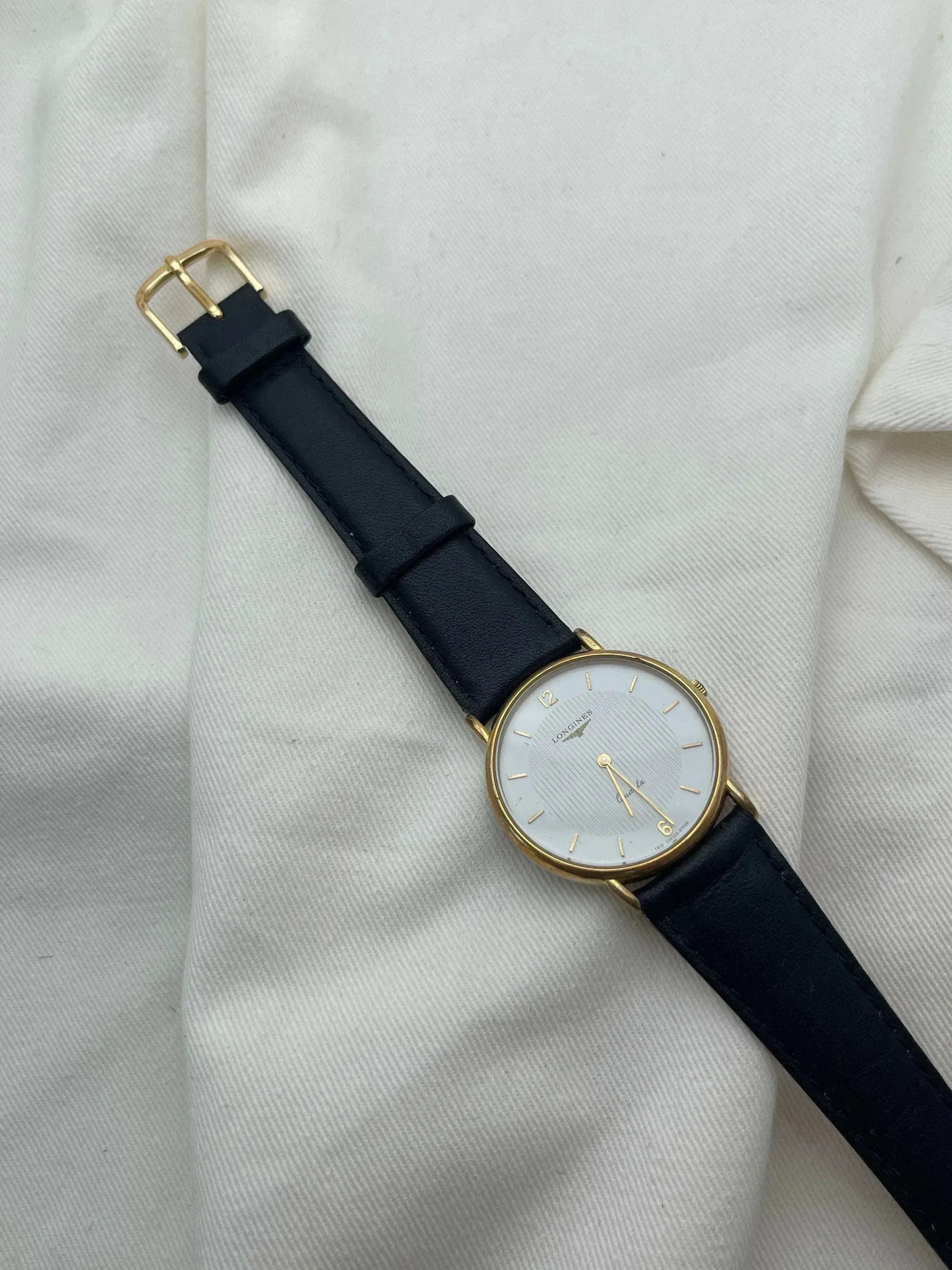 Longines - Cadran blanc Tapissée - 1980s - Atelier Victor