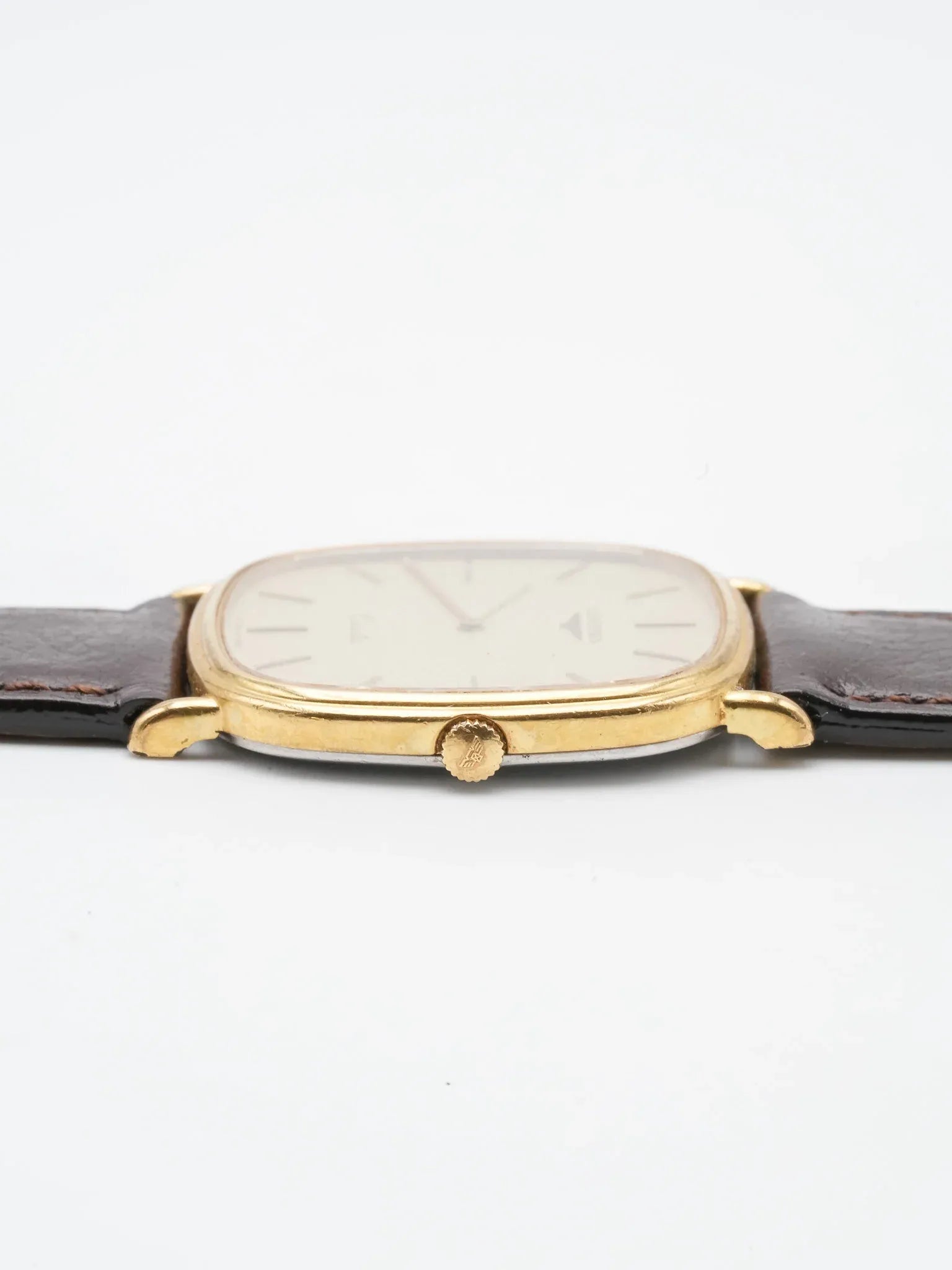 Longines - Cadran TV Plaqué Or Tapisserie - 1980s - Atelier Victor - Vintage Shop