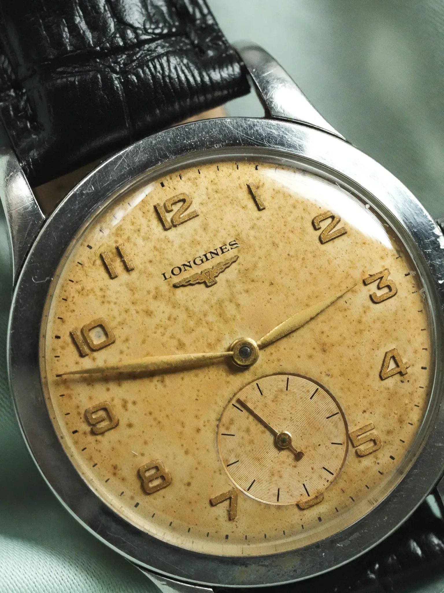 Longines - Calatrava Cadran Sunburn - ARCHIVES - 1959 - Atelier Victor - Vintage Shop