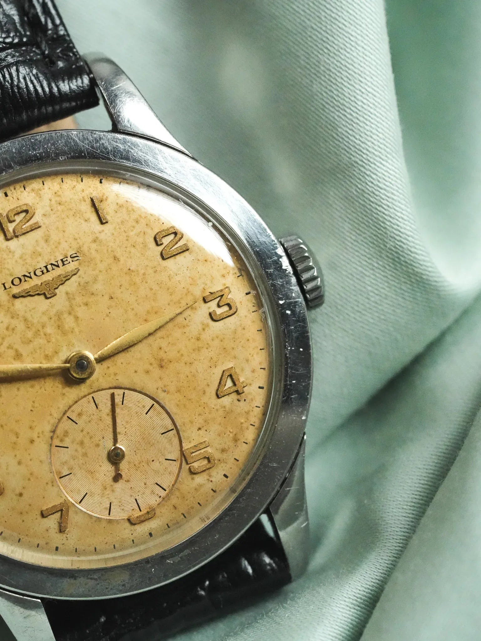 Longines - Calatrava Cadran Sunburn - ARCHIVES - 1959 - Atelier Victor - Vintage Shop