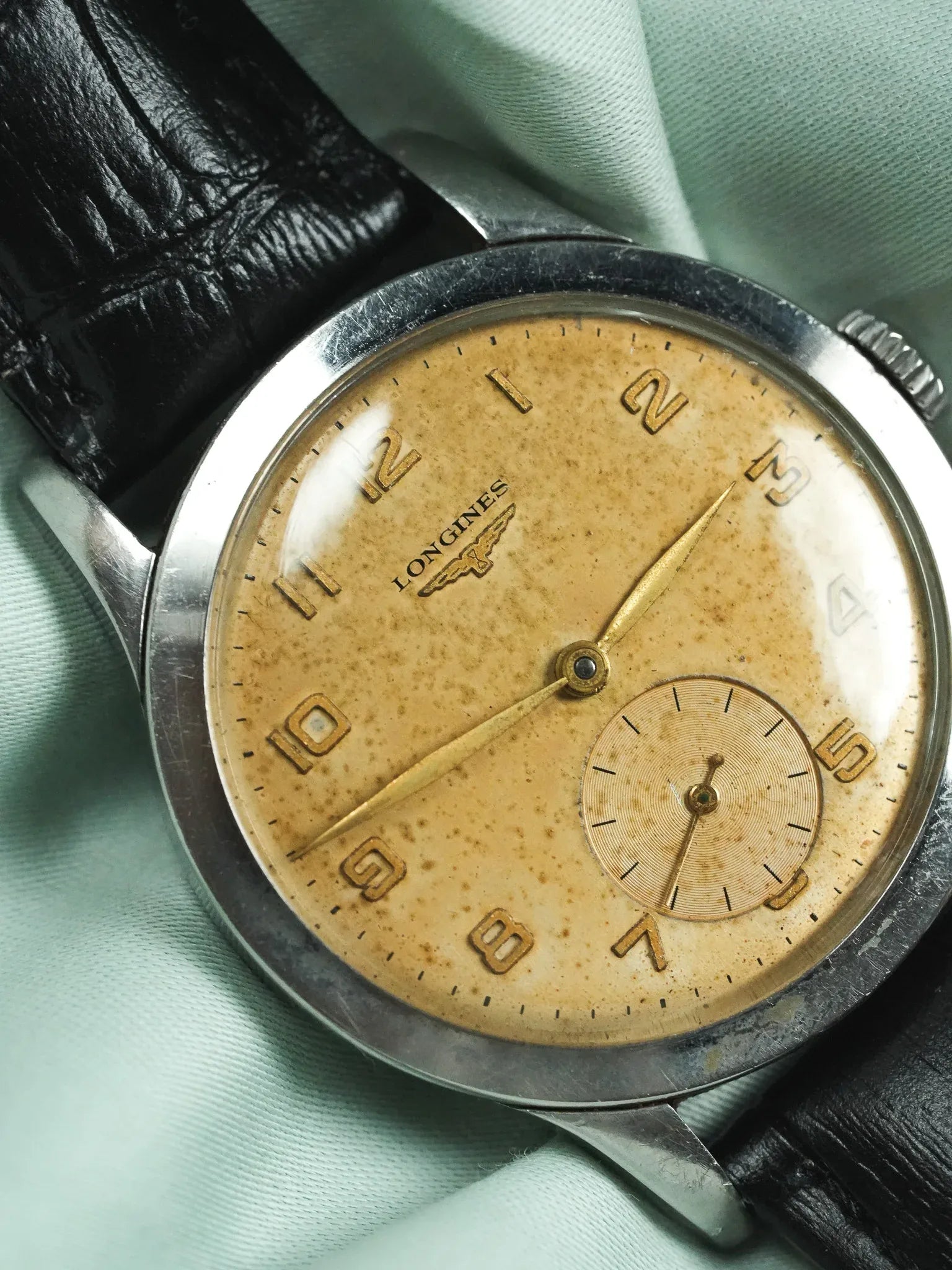 Longines - Calatrava Cadran Sunburn - ARCHIVES - 1959 - Atelier Victor - Vintage Shop