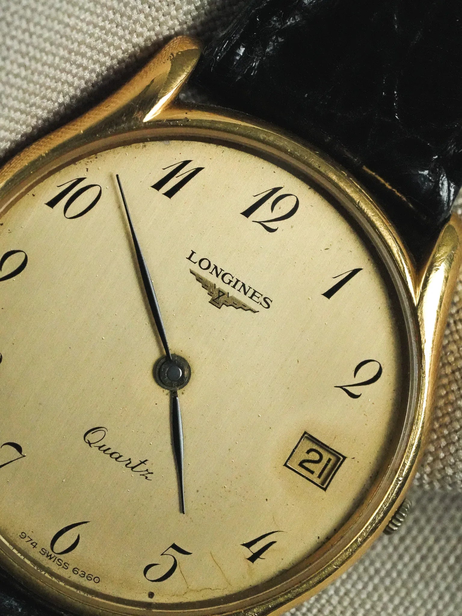 Longines - Chiffres "Breguet" Extra plate quartz - 1980s - Atelier Victor