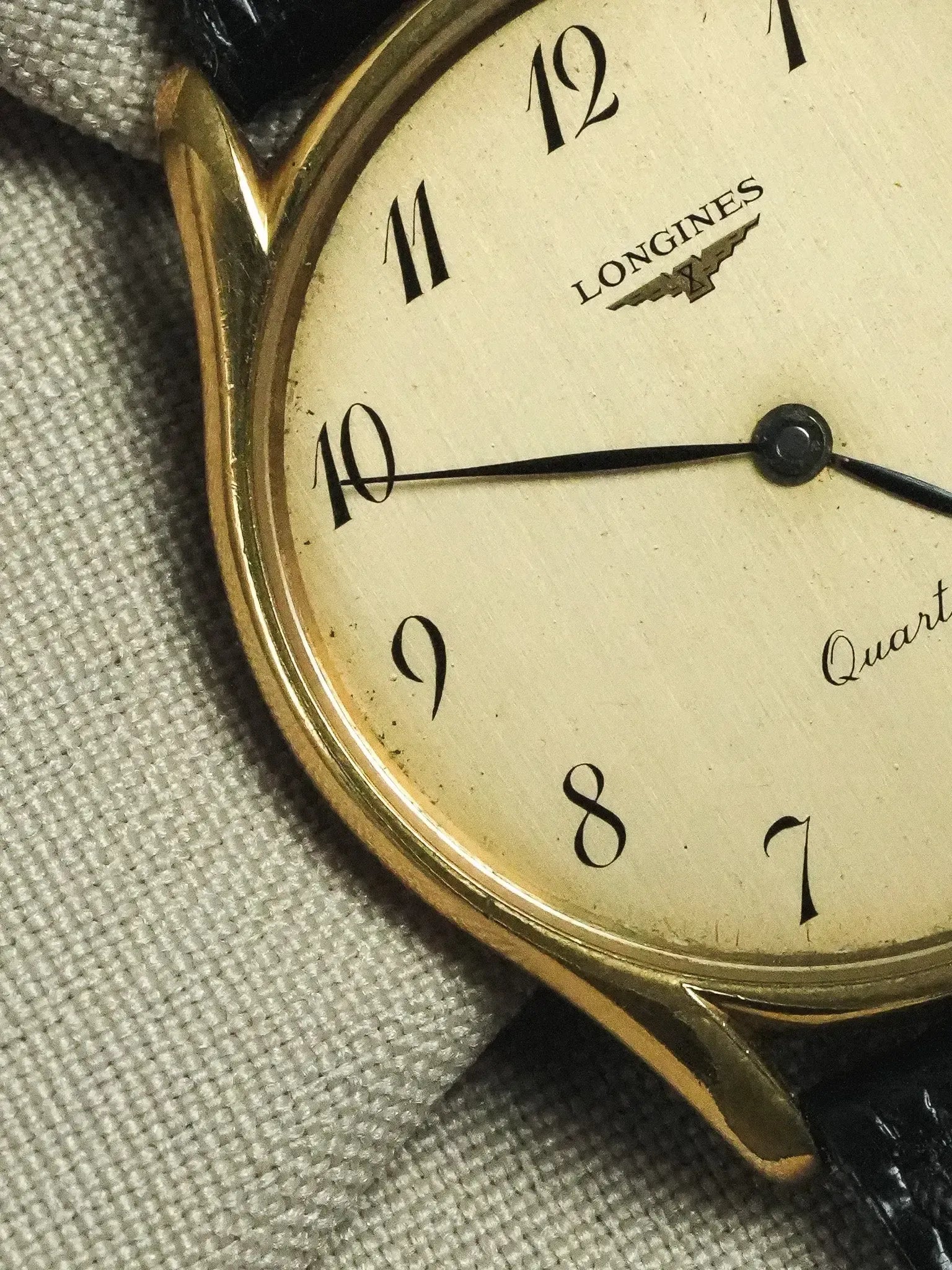 Longines - Chiffres "Breguet" Extra plate quartz - 1980s - Atelier Victor