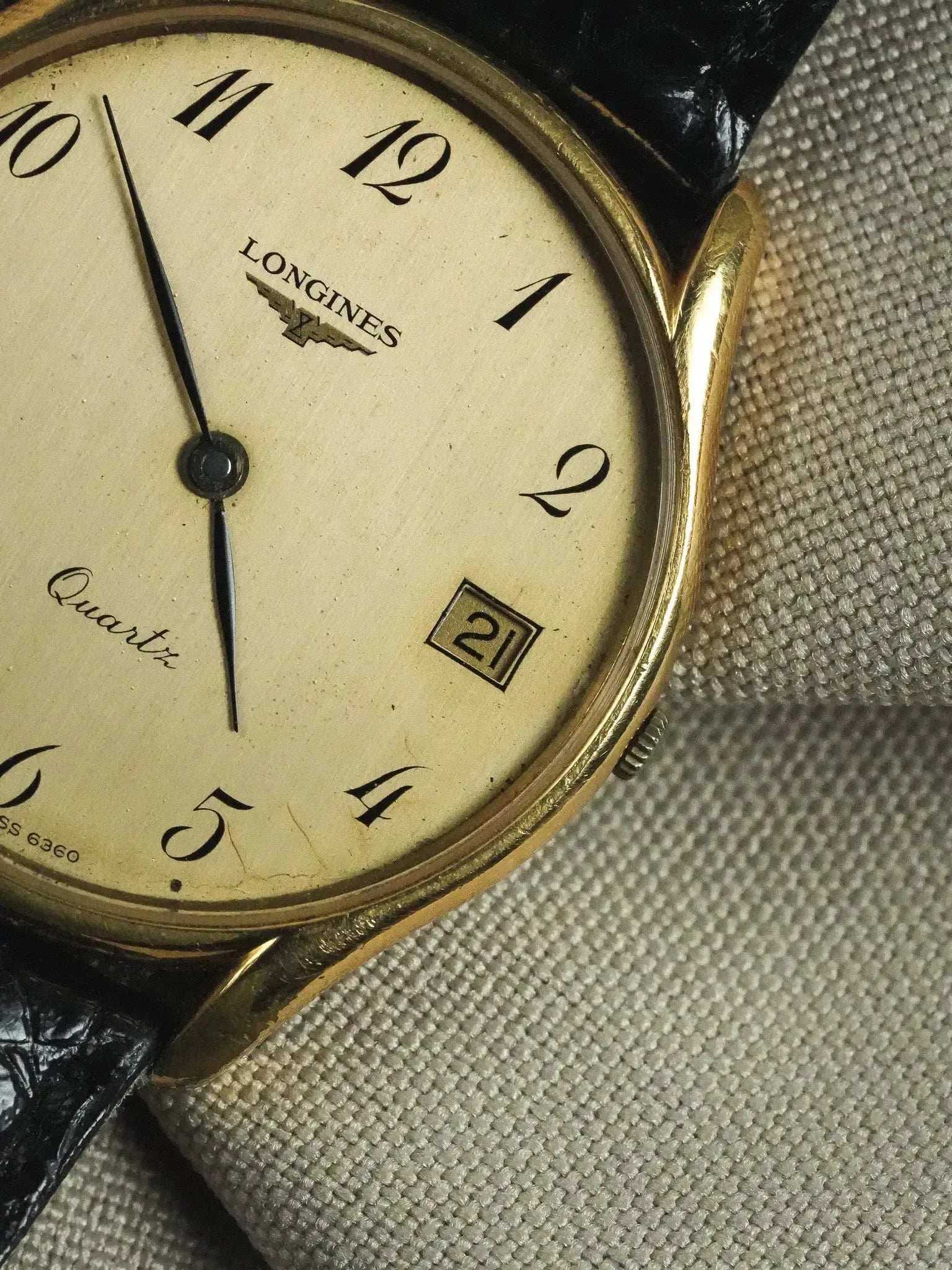 Longines - Chiffres "Breguet" Extra plate quartz - 1980s - Atelier Victor