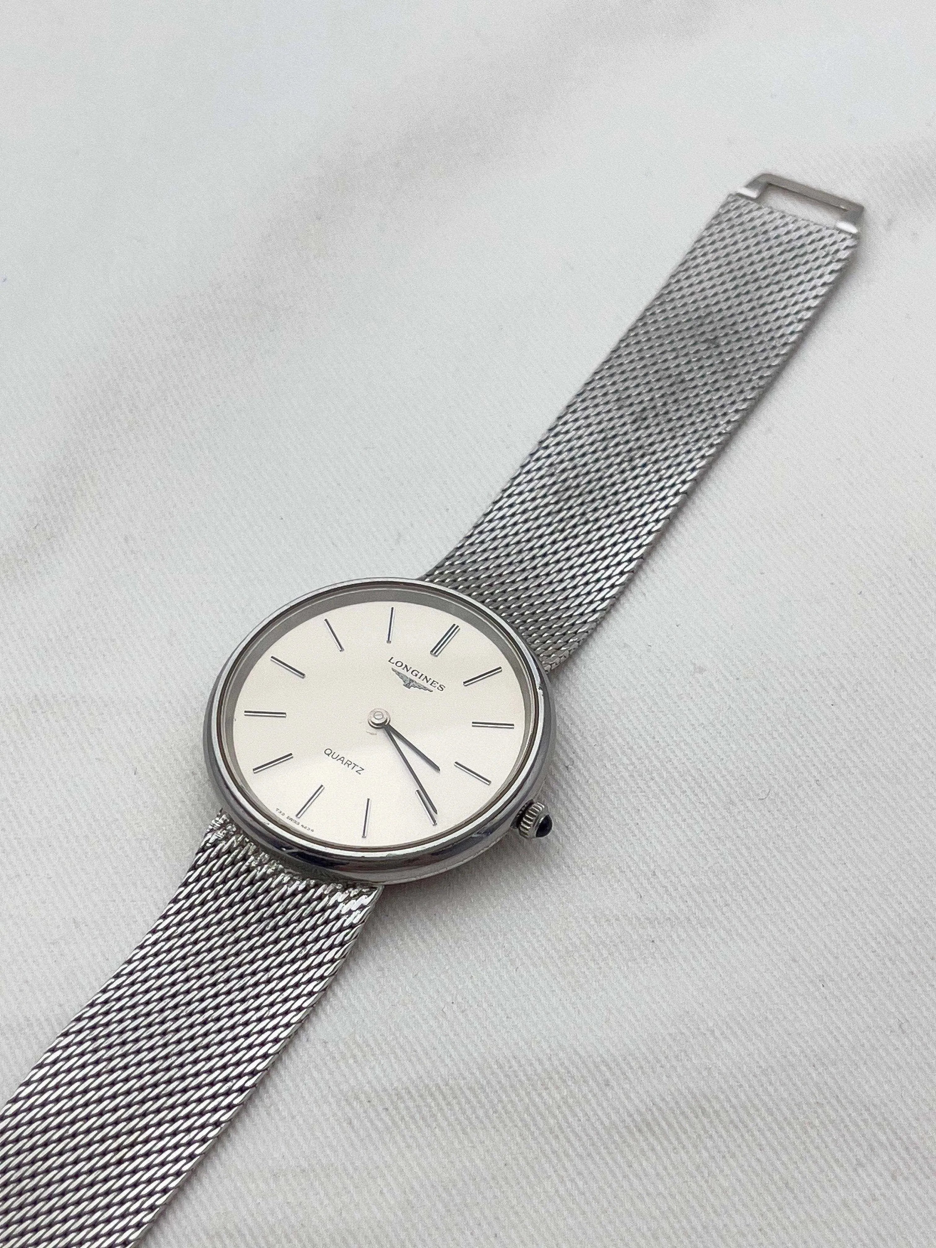 Longines - Circle Full Steel - 1978 - Atelier Victor Paris - Vintage Watch Shop Dubai