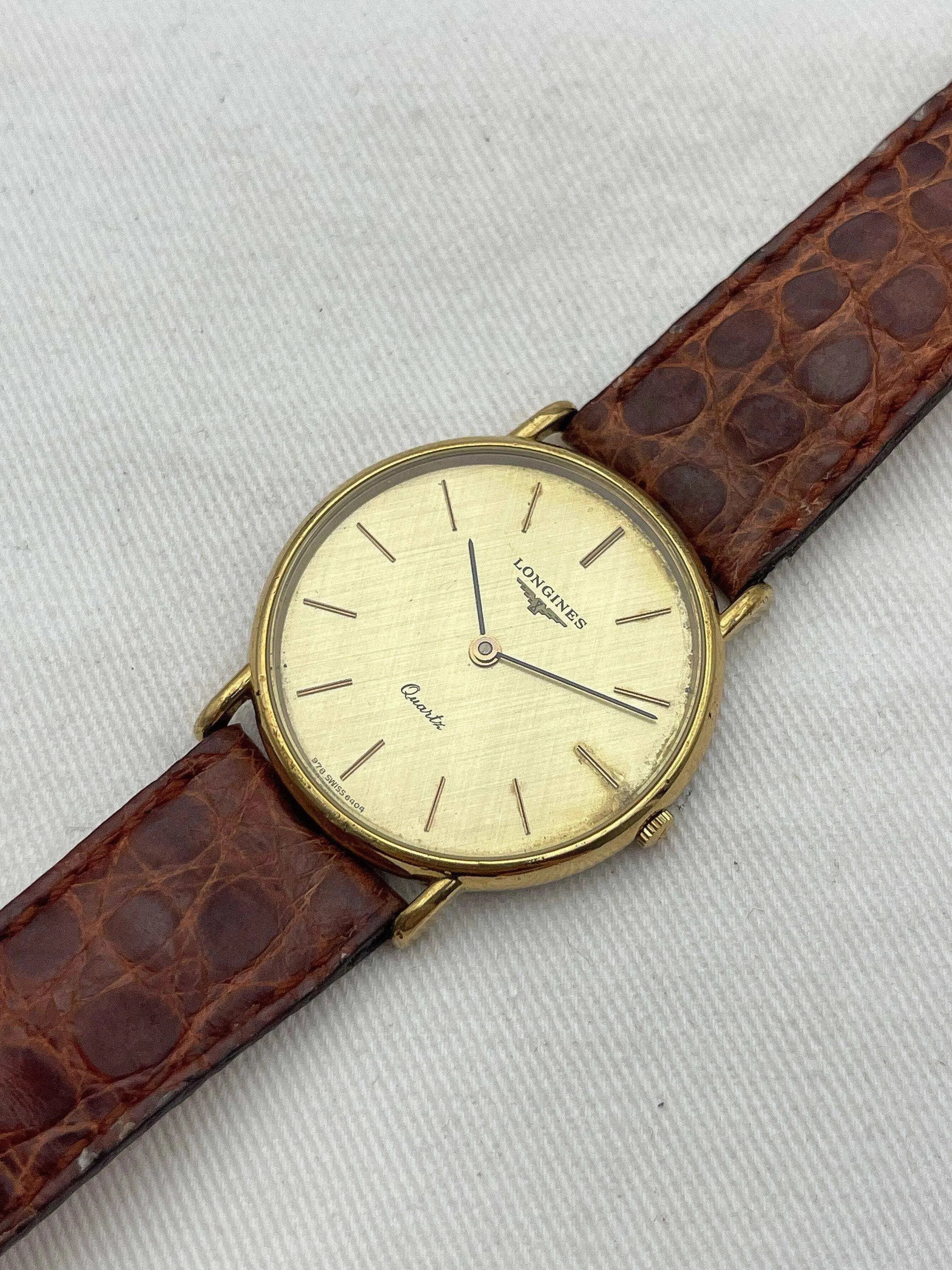 Longines - Circle Gold Patine - 1989 - Atelier Victor Paris - Vintage Watch Shop Dubai