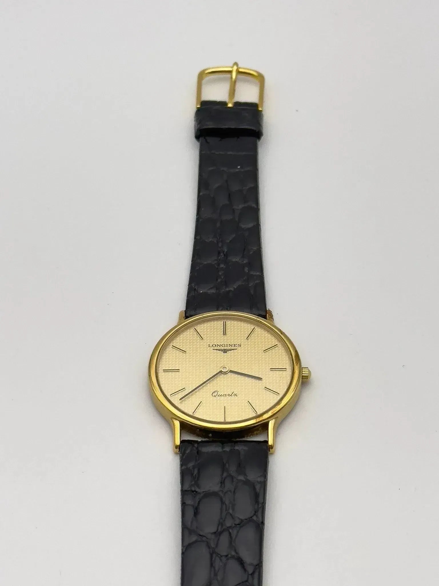 Longines - Clous de Paris Circle Gold - 1980s - Atelier Victor