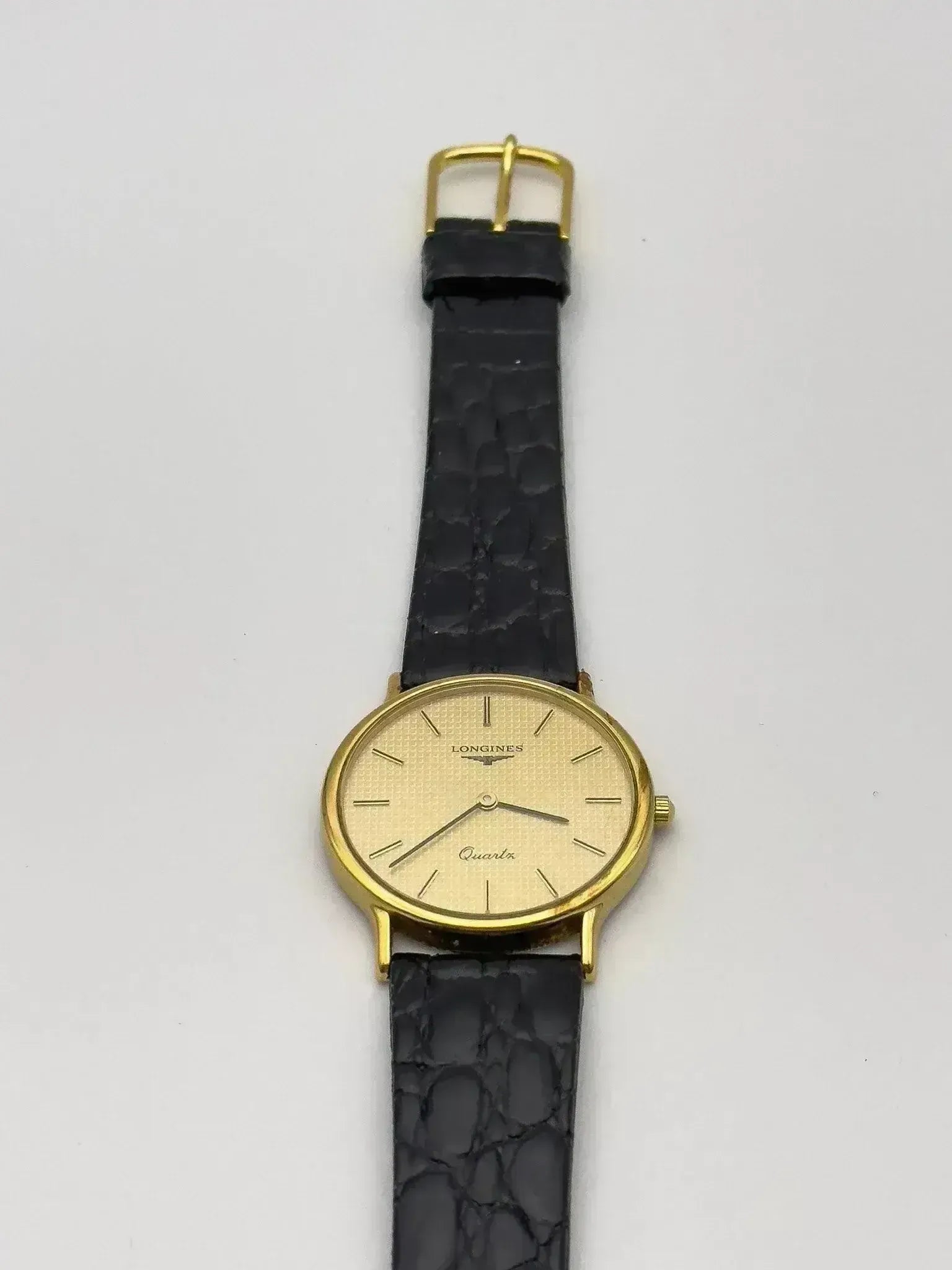 Longines - Clous de Paris Circle Gold - 1980s - Atelier Victor