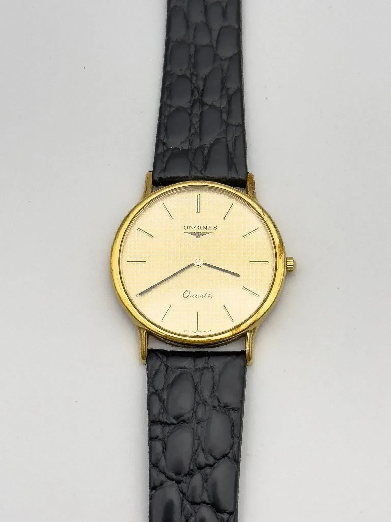 Longines - Clous de Paris Circle Gold - 1980s - Atelier Victor