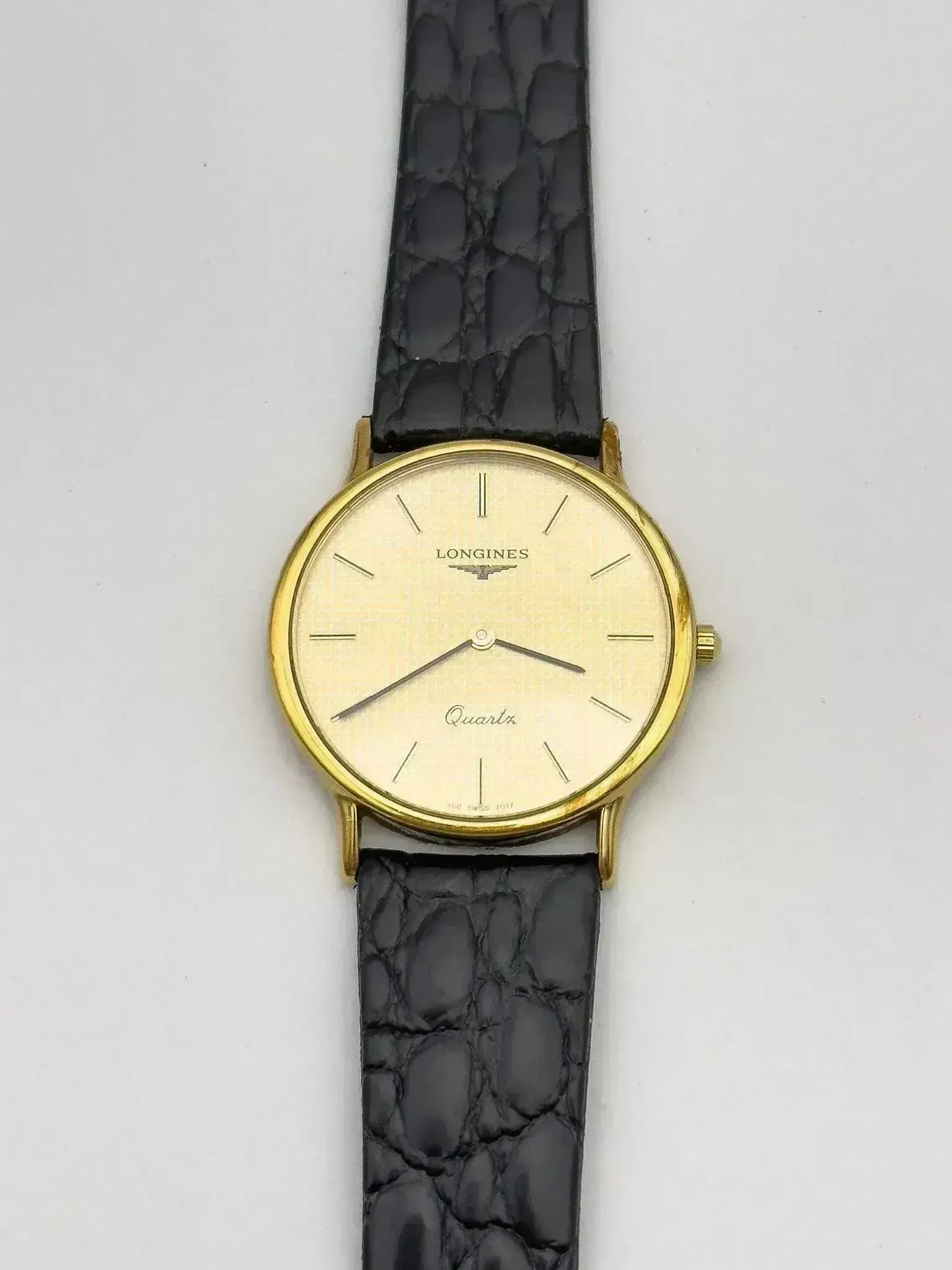 Longines - Clous de Paris Circle Gold - 1980s - Atelier Victor