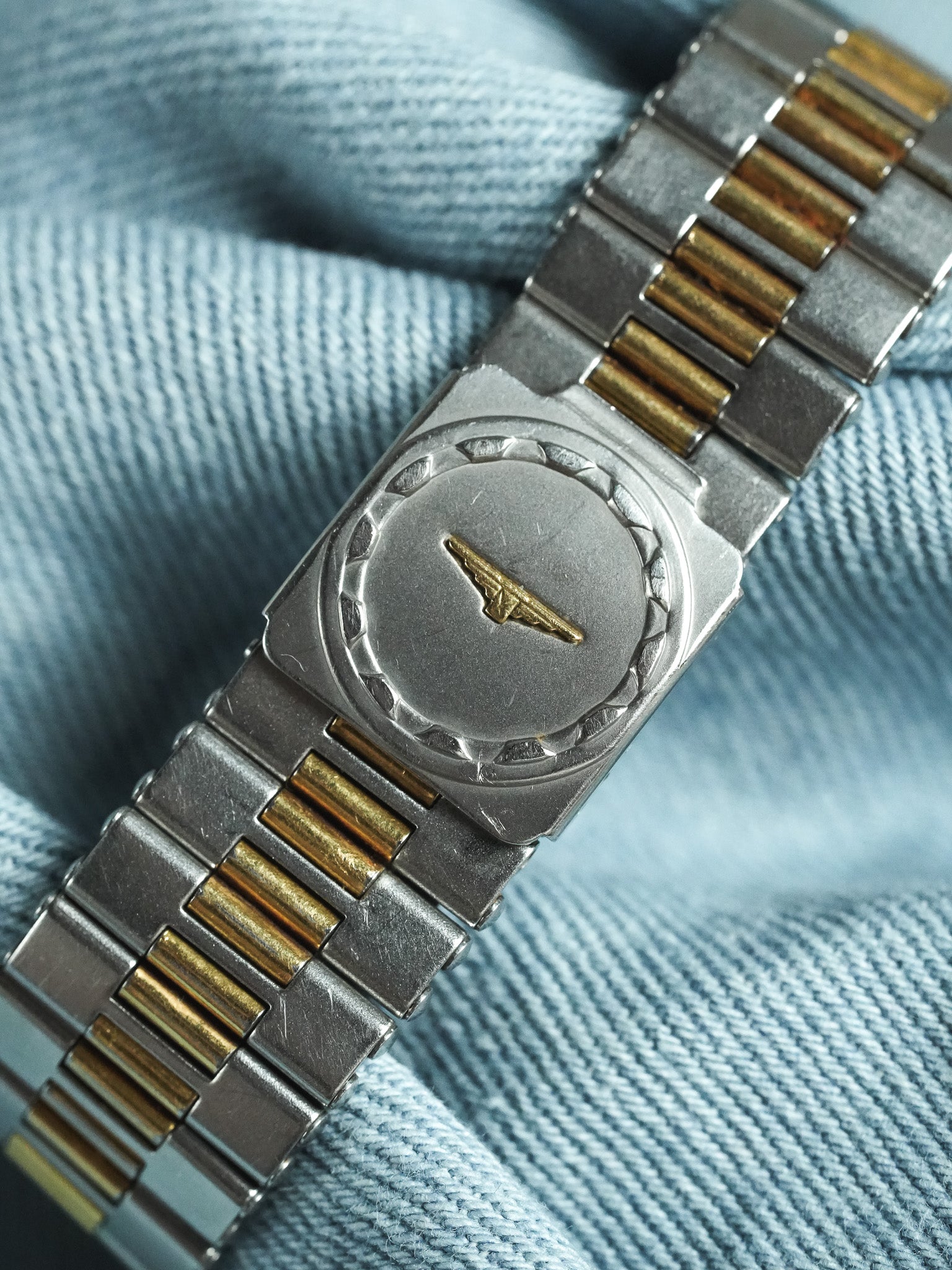 Longines - Conquest Acier or - 1980s - Atelier Victor - Vintage Shop