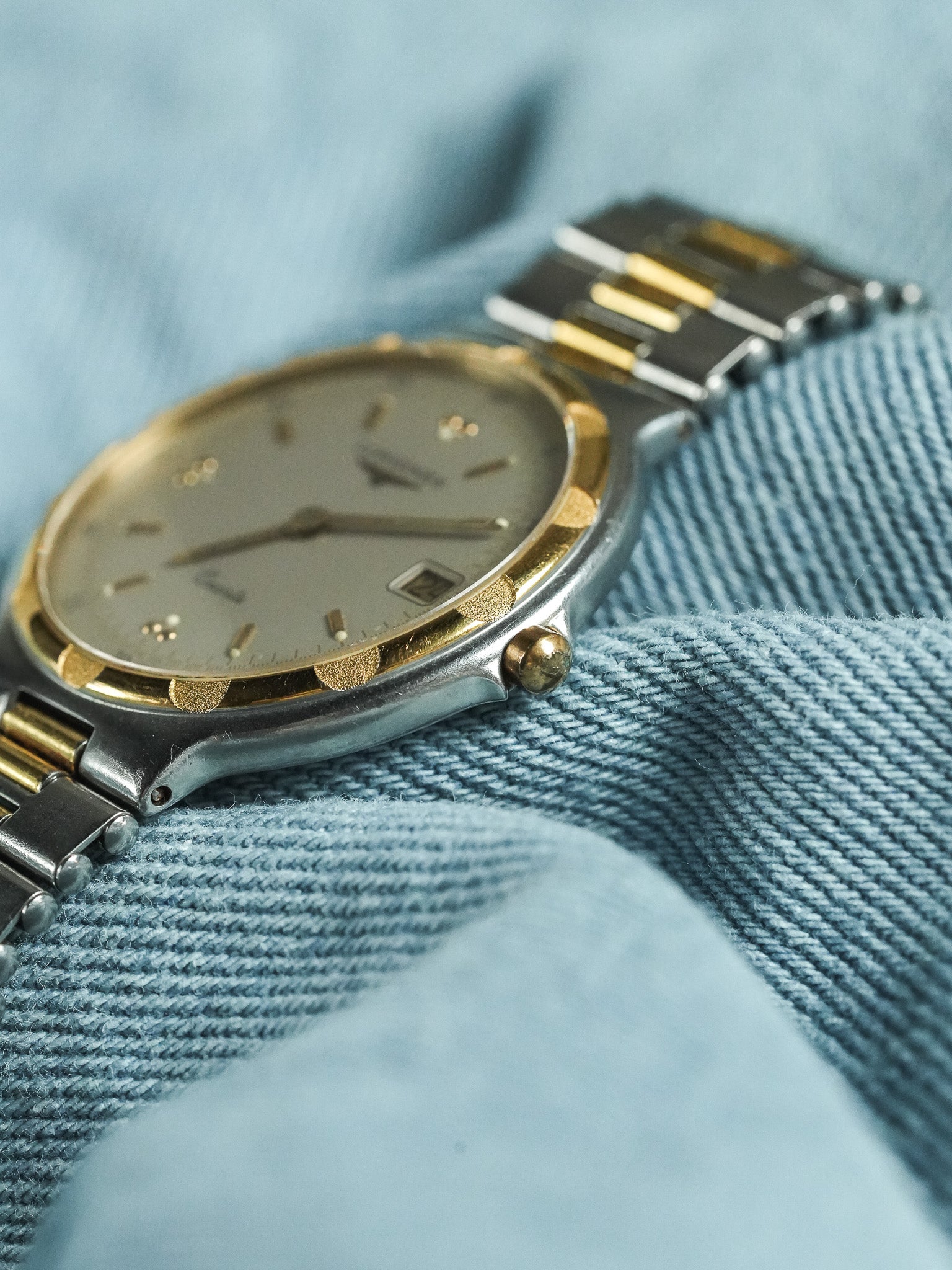 Longines - Conquest Acier or - 1980s - Atelier Victor - Vintage Shop