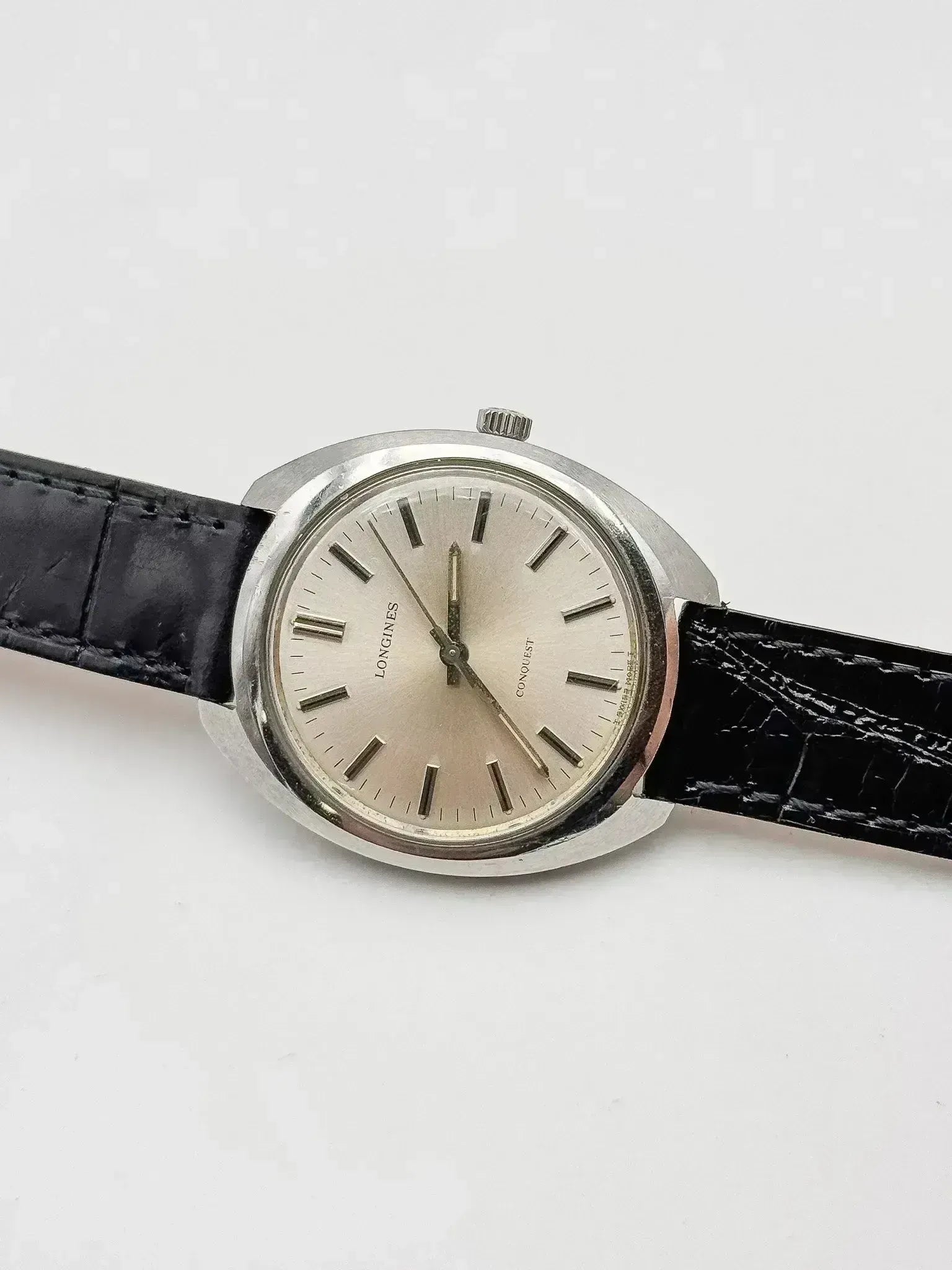 Longines - Conquest Tonneau Champagne - 1980s - Atelier Victor