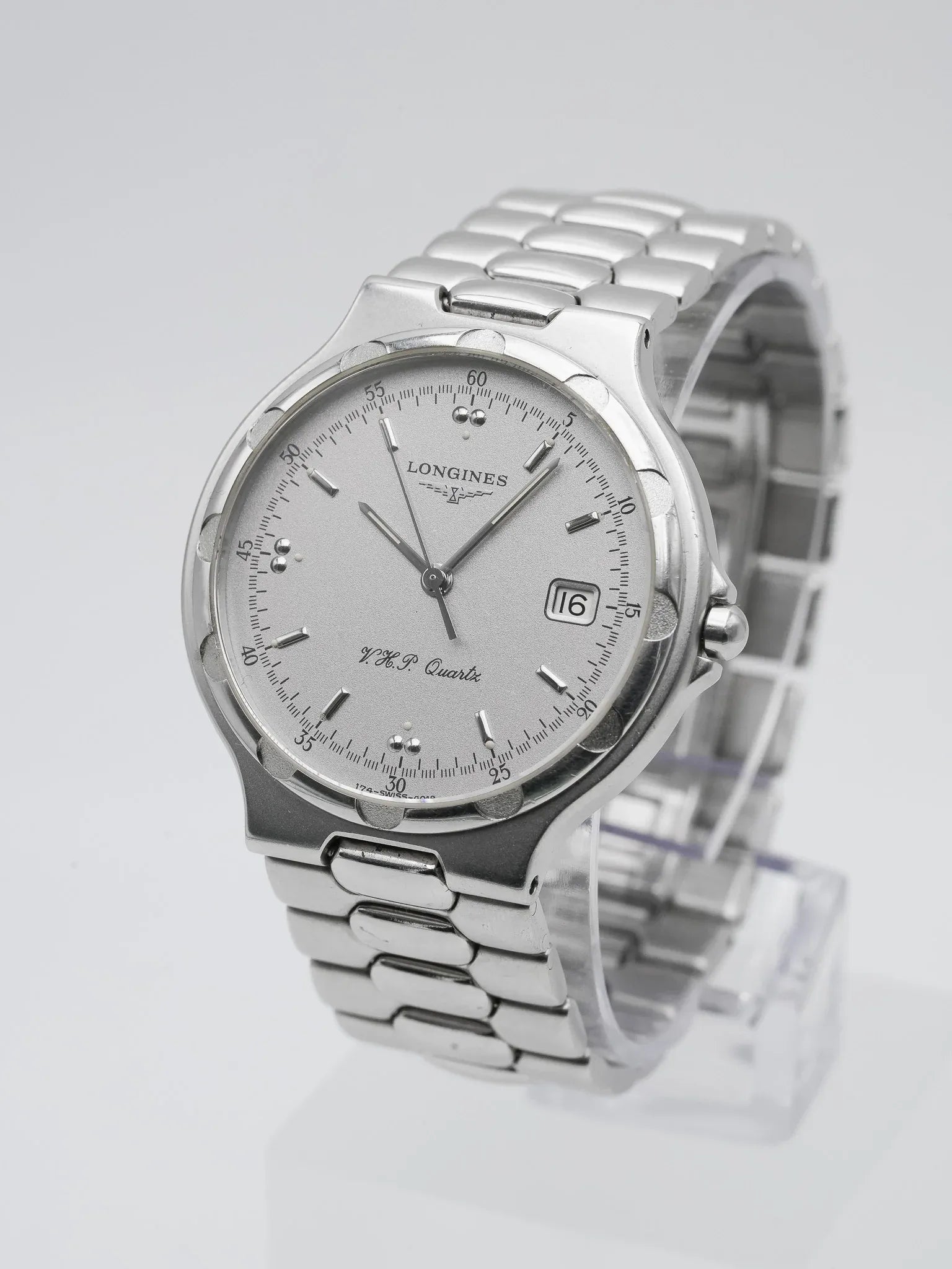 Longines - Conquest V.H.P Acier - 1990s - Atelier Victor - Vintage Shop