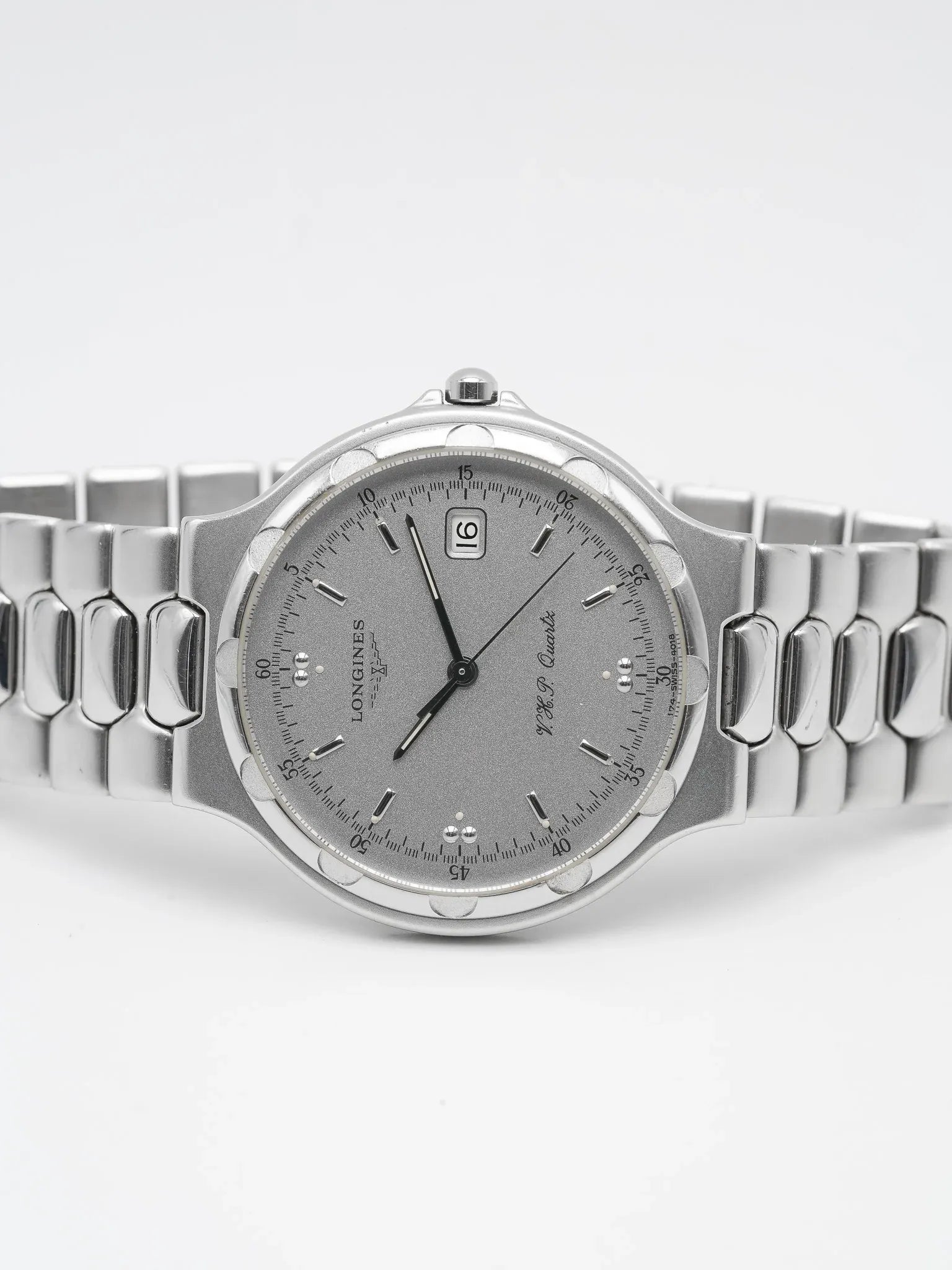 Longines - Conquest V.H.P Acier - 1990s - Atelier Victor - Vintage Shop
