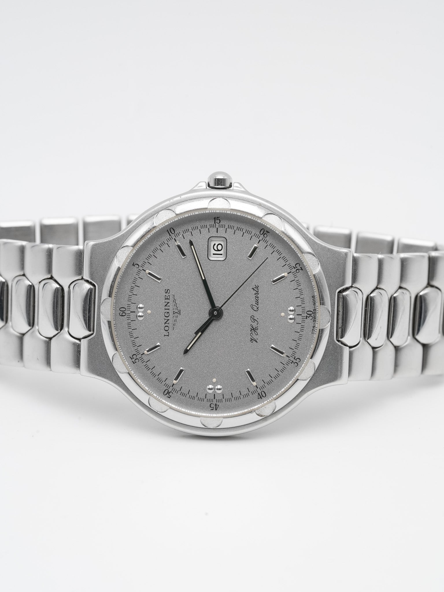 Longines - Conquest V.H.P Acier - 1990s - Atelier Victor - Vintage Shop