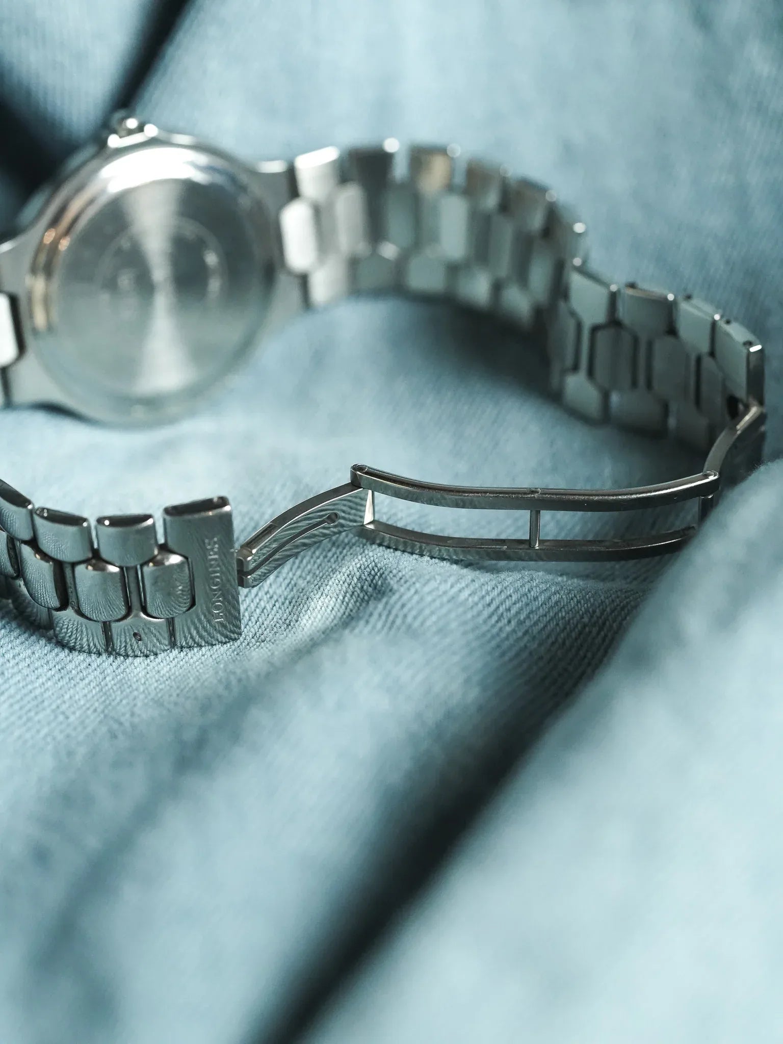 Longines - Conquest V.H.P Acier Date Blanc Index Or - 1990s - Atelier Victor