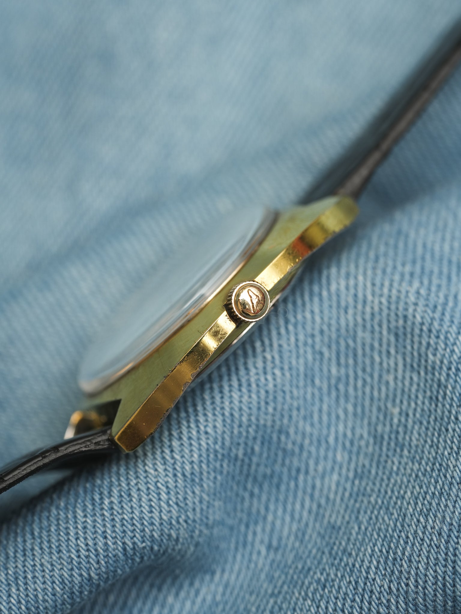 Longines - Disco Dauphine plaqué or - 1970s - Atelier Victor - Vintage Shop
