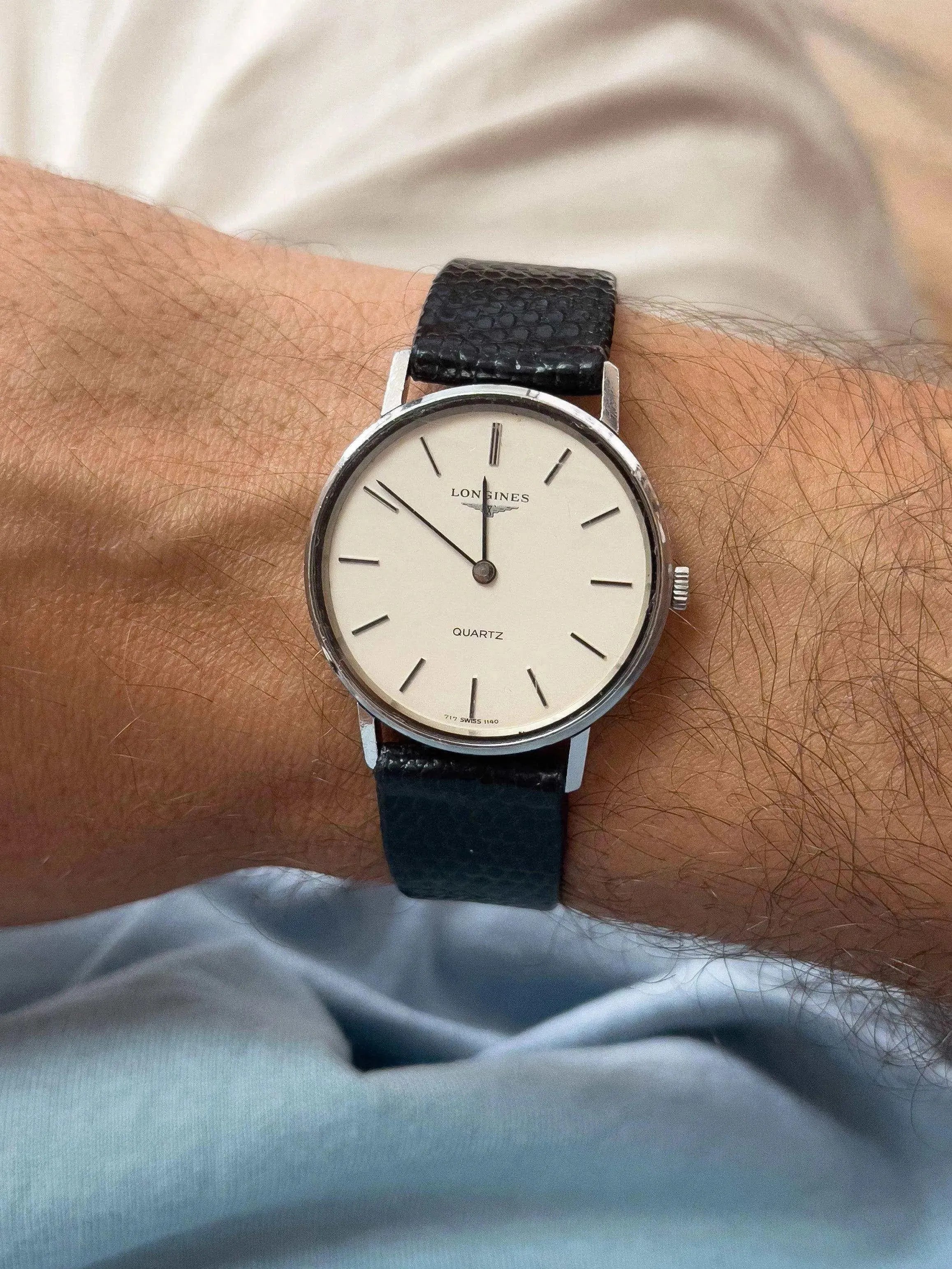 Longines - Dress Watch Cream - 1979 - Atelier Victor Paris - Vintage Watch Shop Dubai