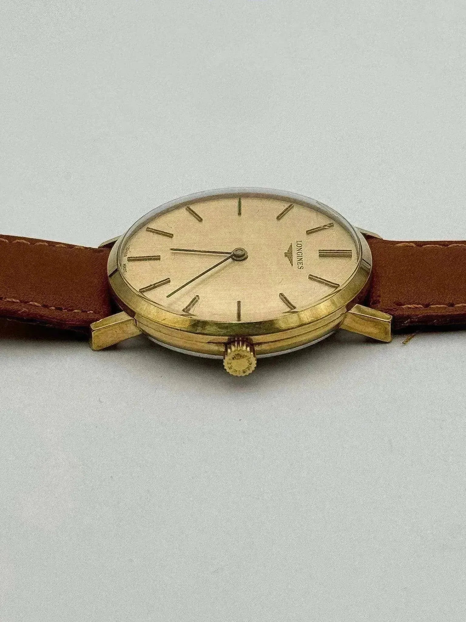 Longines - Dress Watch Linen Dial - BOX - 1976 - Atelier Victor