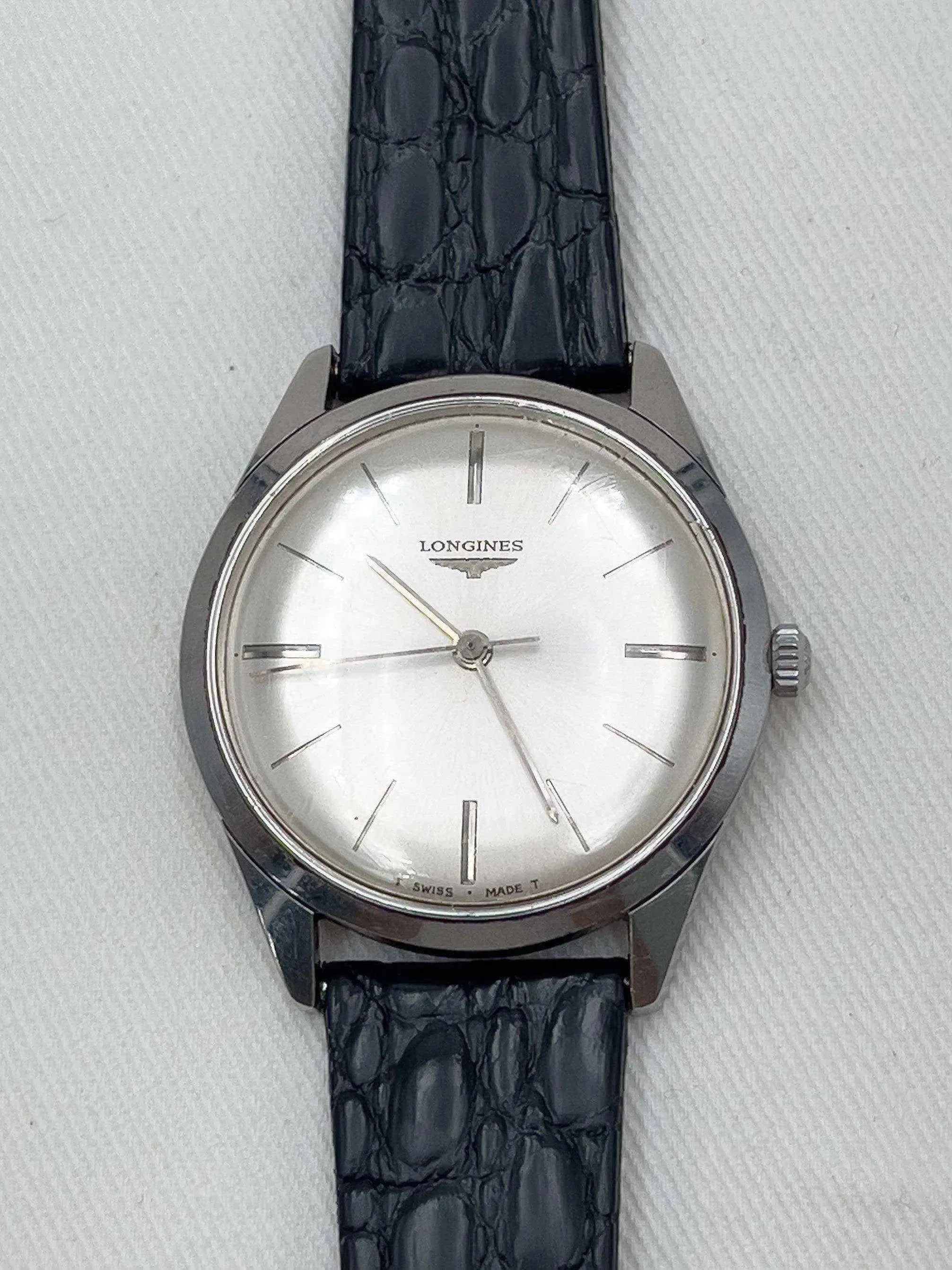 Longines - Dress Watch Silver - Box - 1966 - Atelier Victor Paris - Vintage Watch Shop Dubai
