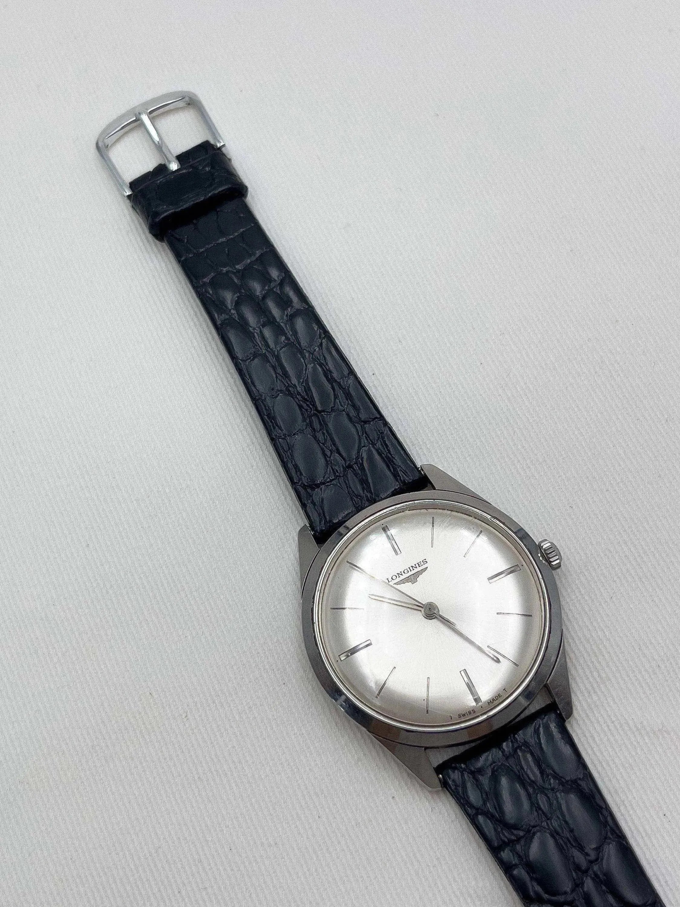 Longines - Dress Watch Silver - Box - 1966 - Atelier Victor Paris - Vintage Watch Shop Dubai