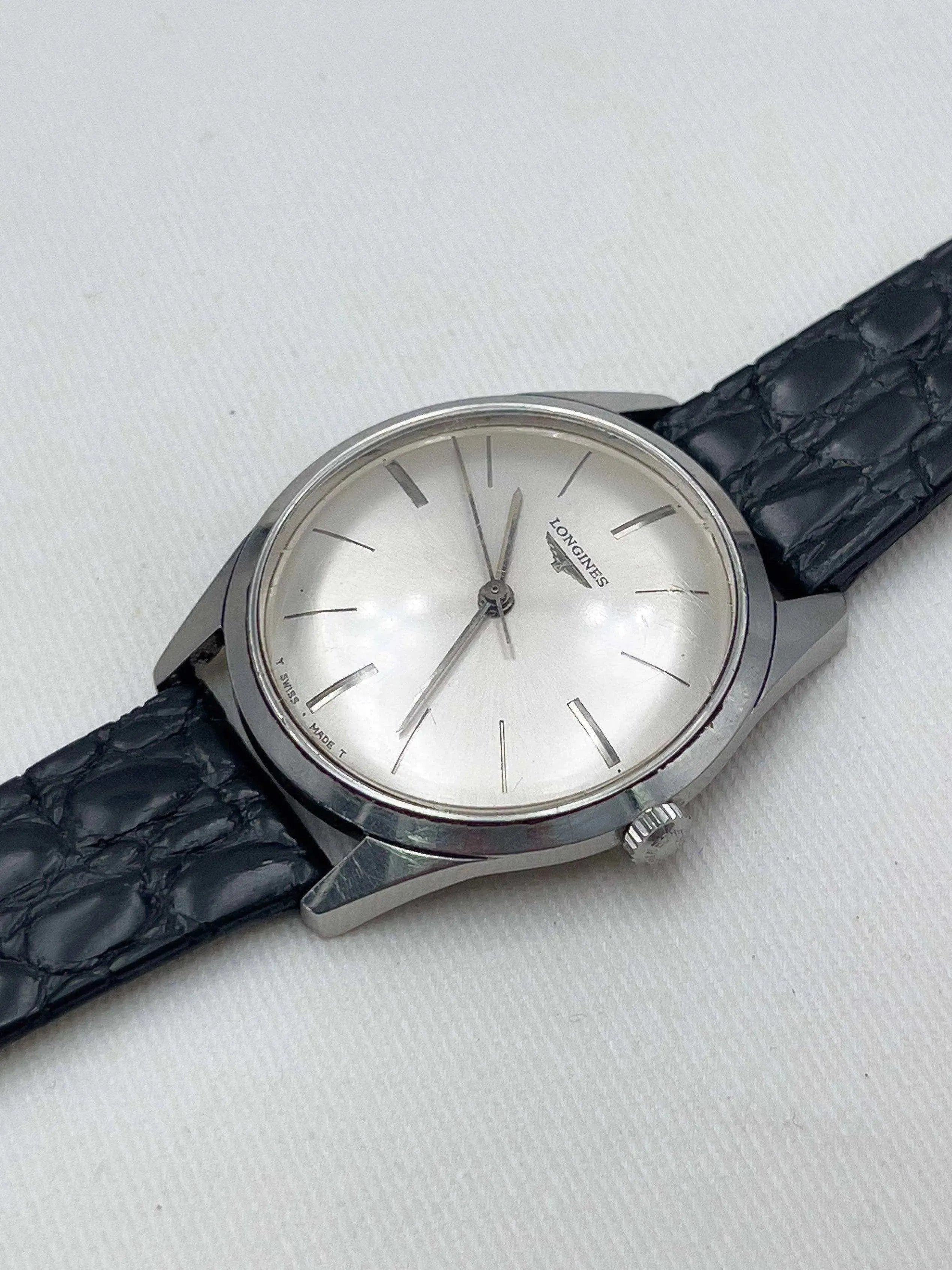 Longines - Dress Watch Silver - Box - 1966 - Atelier Victor Paris - Vintage Watch Shop Dubai