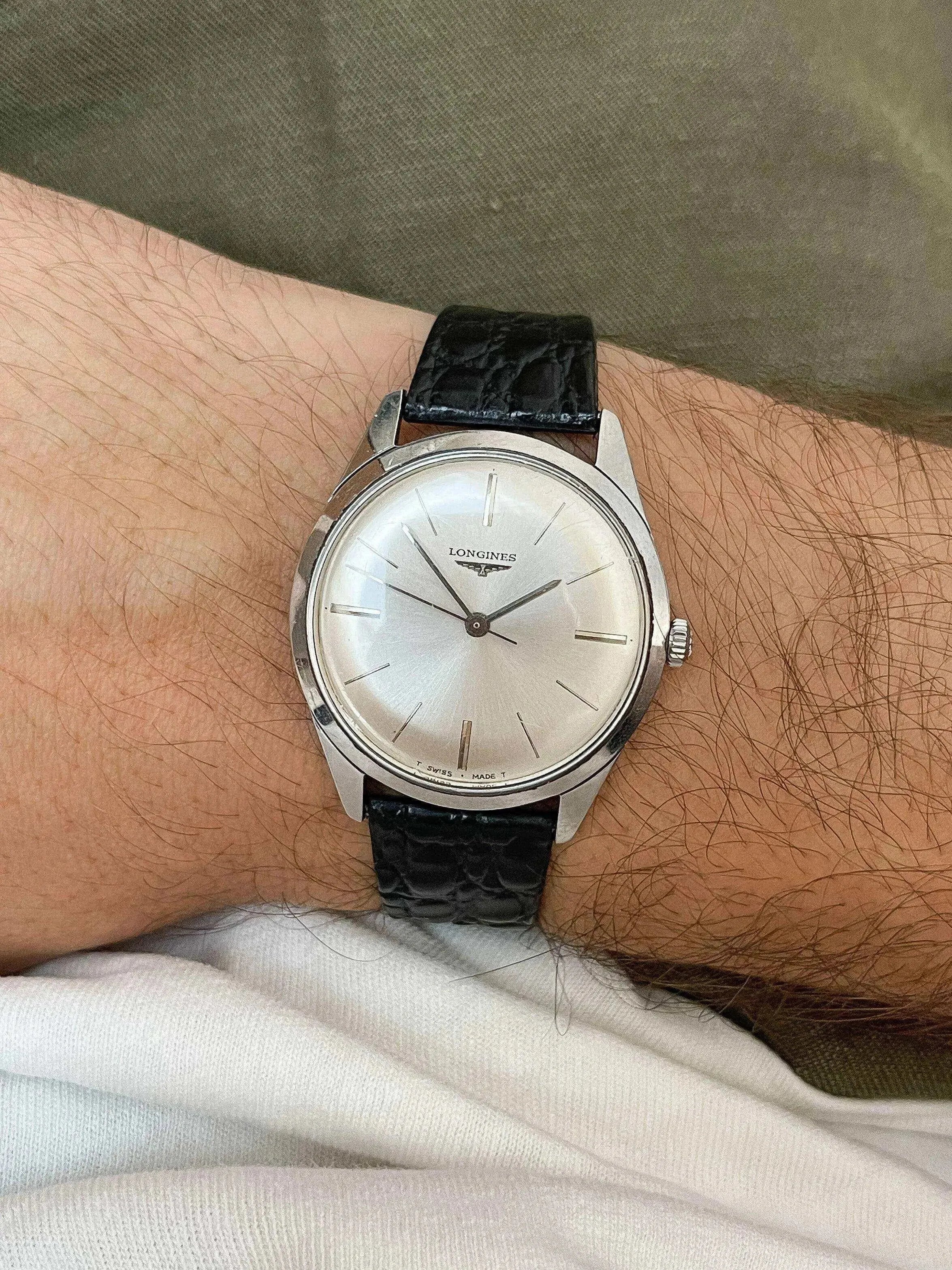 Longines - Dress Watch Silver - Box - 1966 - Atelier Victor Paris - Vintage Watch Shop Dubai